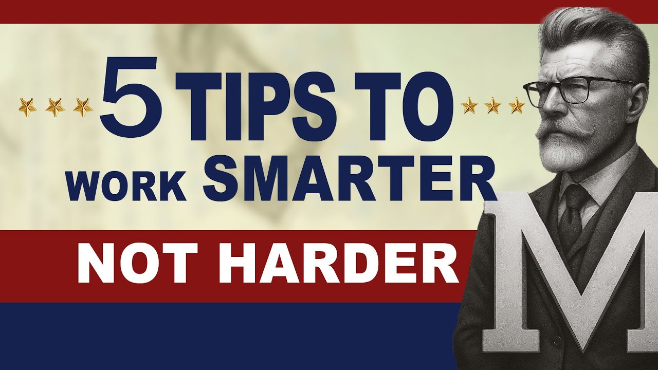 5 tips to WORK SMARTER, NOT HARDER| Brian Tracy