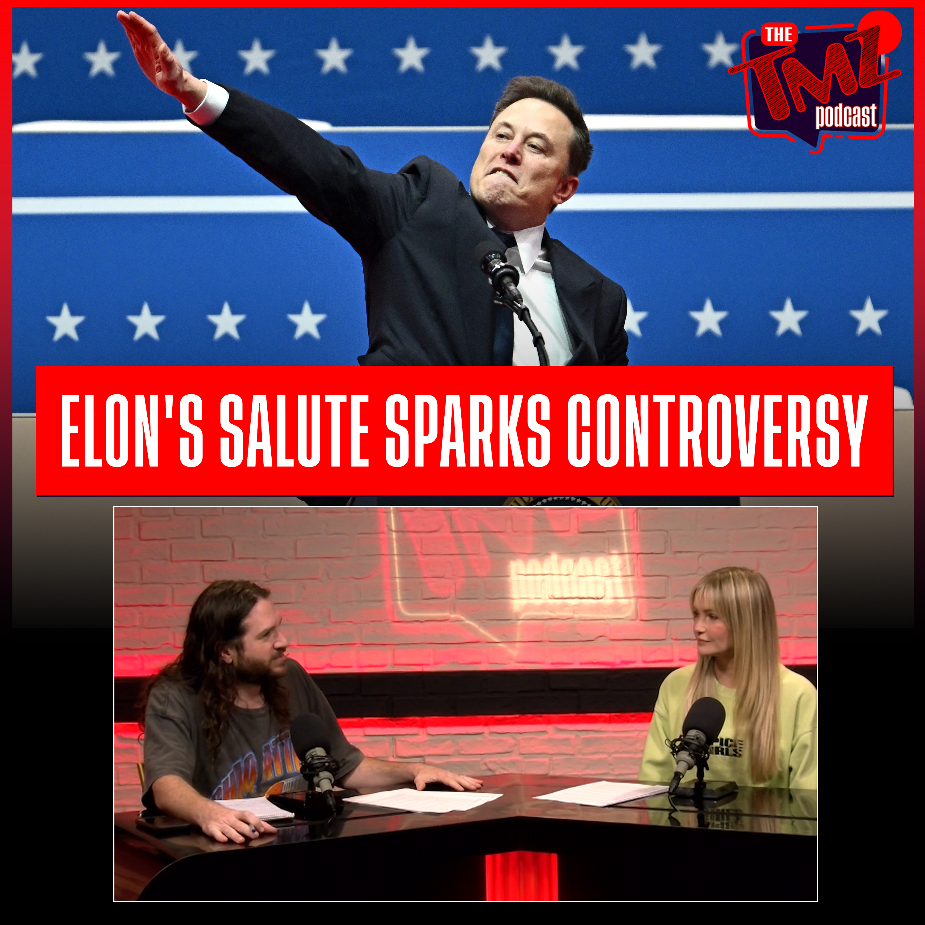 Elon's Controversial Salute, Trump Sword Dance, Billy's Bad Voice