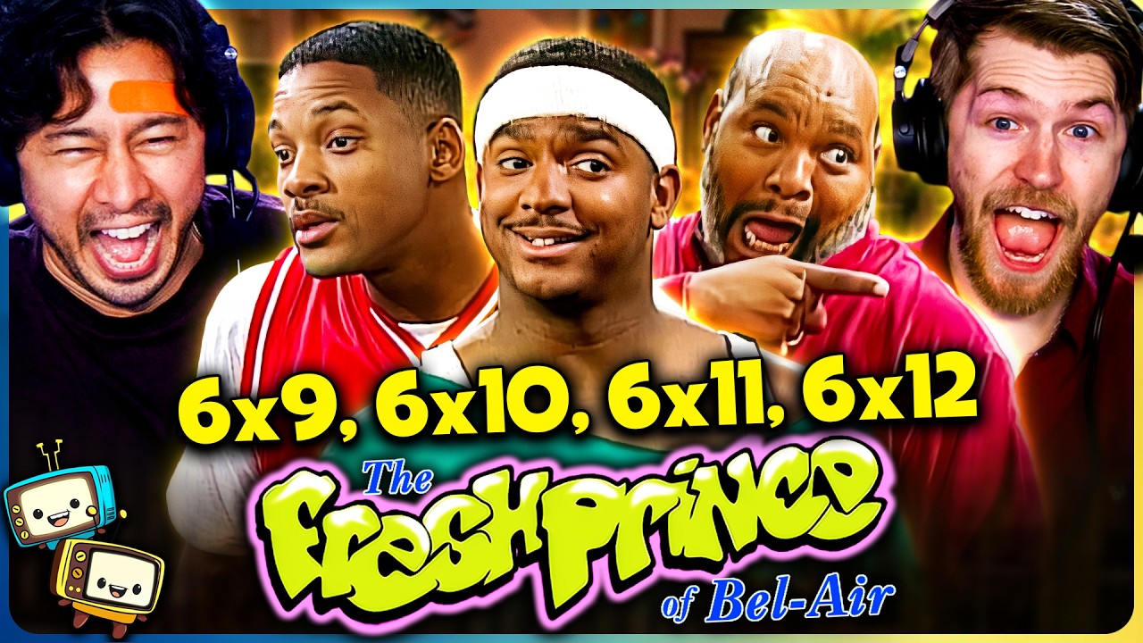 THE FRESH PRINCE OF BEL-AIR (1994) 6x9, 6x10, 6x11, & 6x12 Reaction! | Will Smith w/ Jaby Koay episode artwork