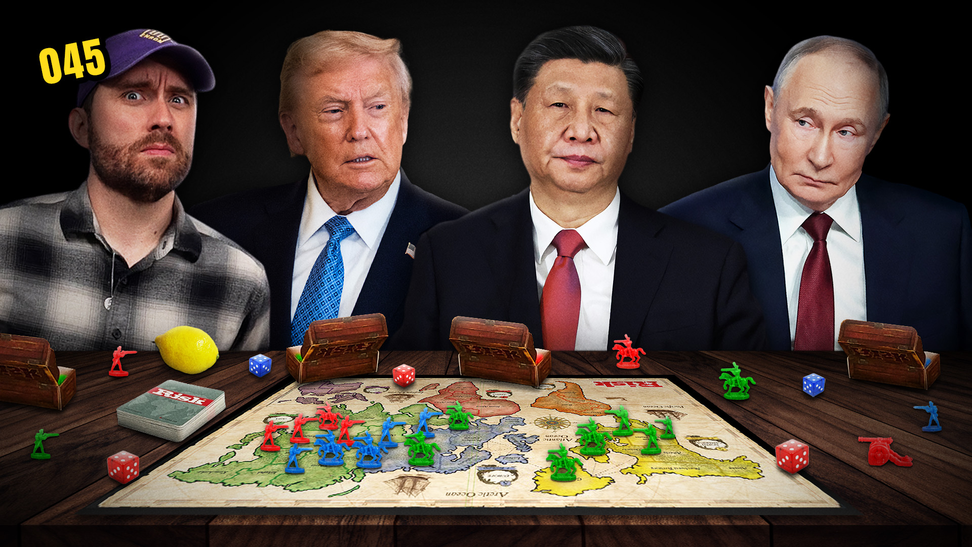 Trump is playing Risk | Lemonade Stand🍋