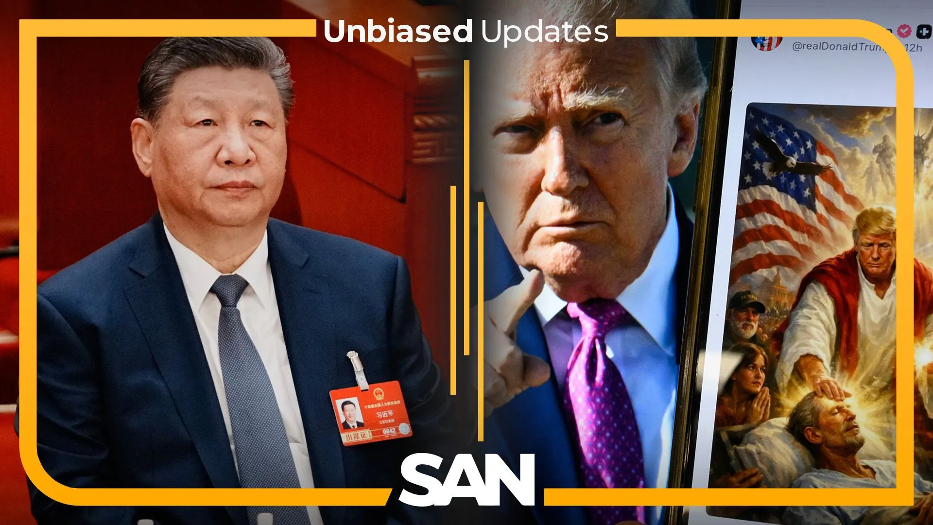 China enters Iran talks as diplomacy grows; Trump refuses apology to pope episode artwork