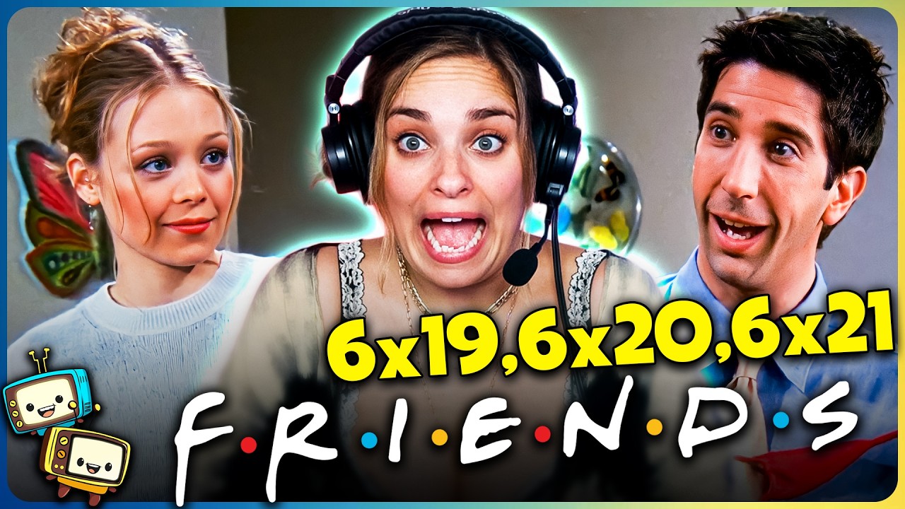FRIENDS (1999) Season 6 Episodes 6x19, 6x20 & 6x21 Reaction! | First Time Watch! episode artwork