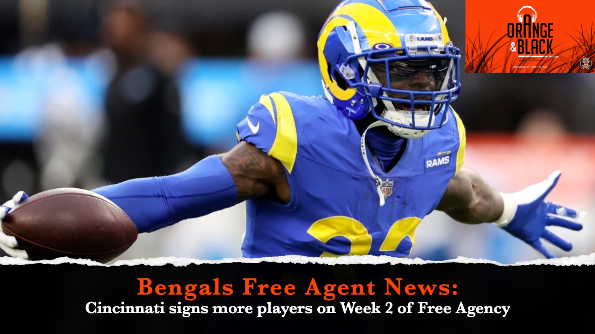 OBI: Bengals Make More Free Agency Moves in Week 2 episode artwork