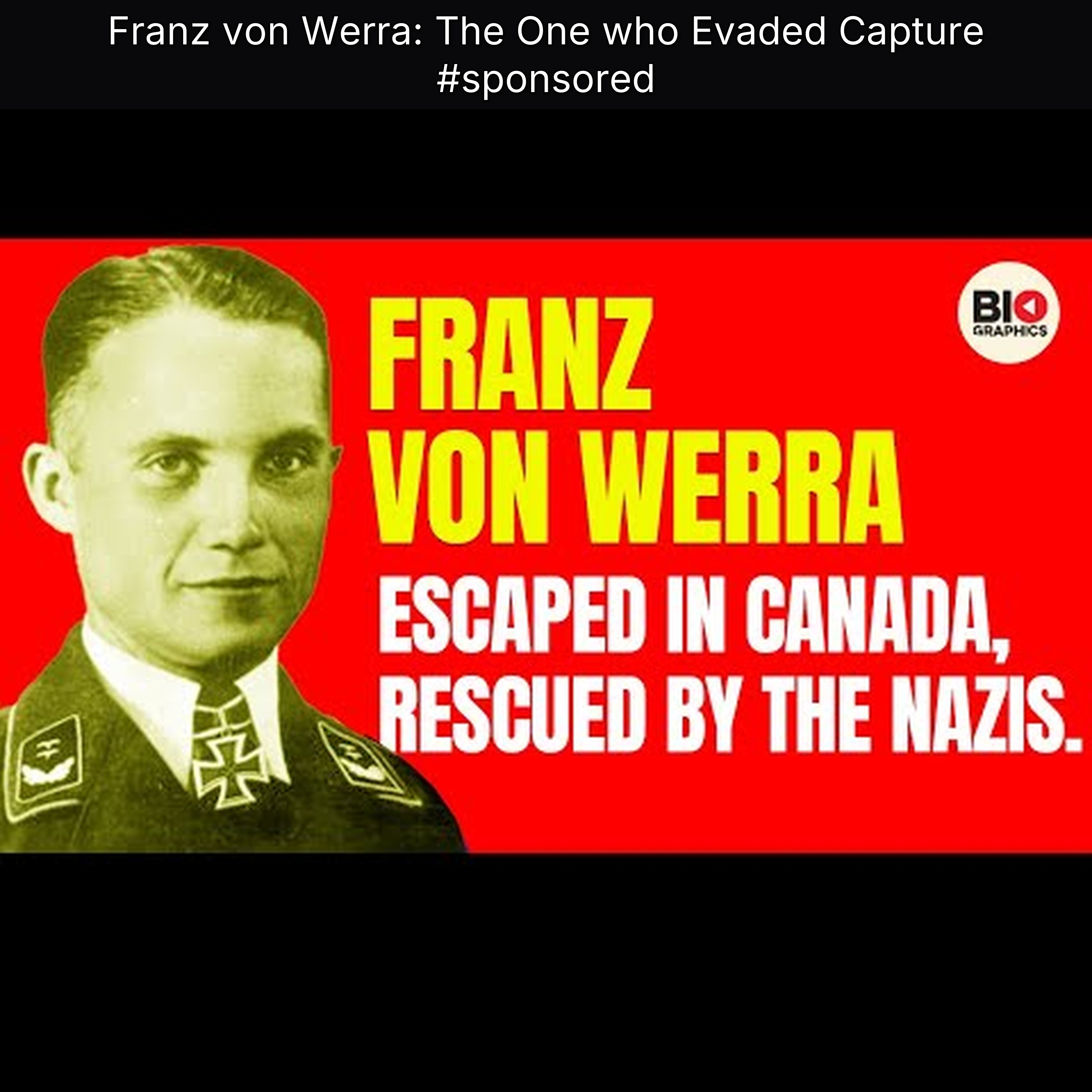 Franz von Werra: The One who Evaded Capture #sponsored