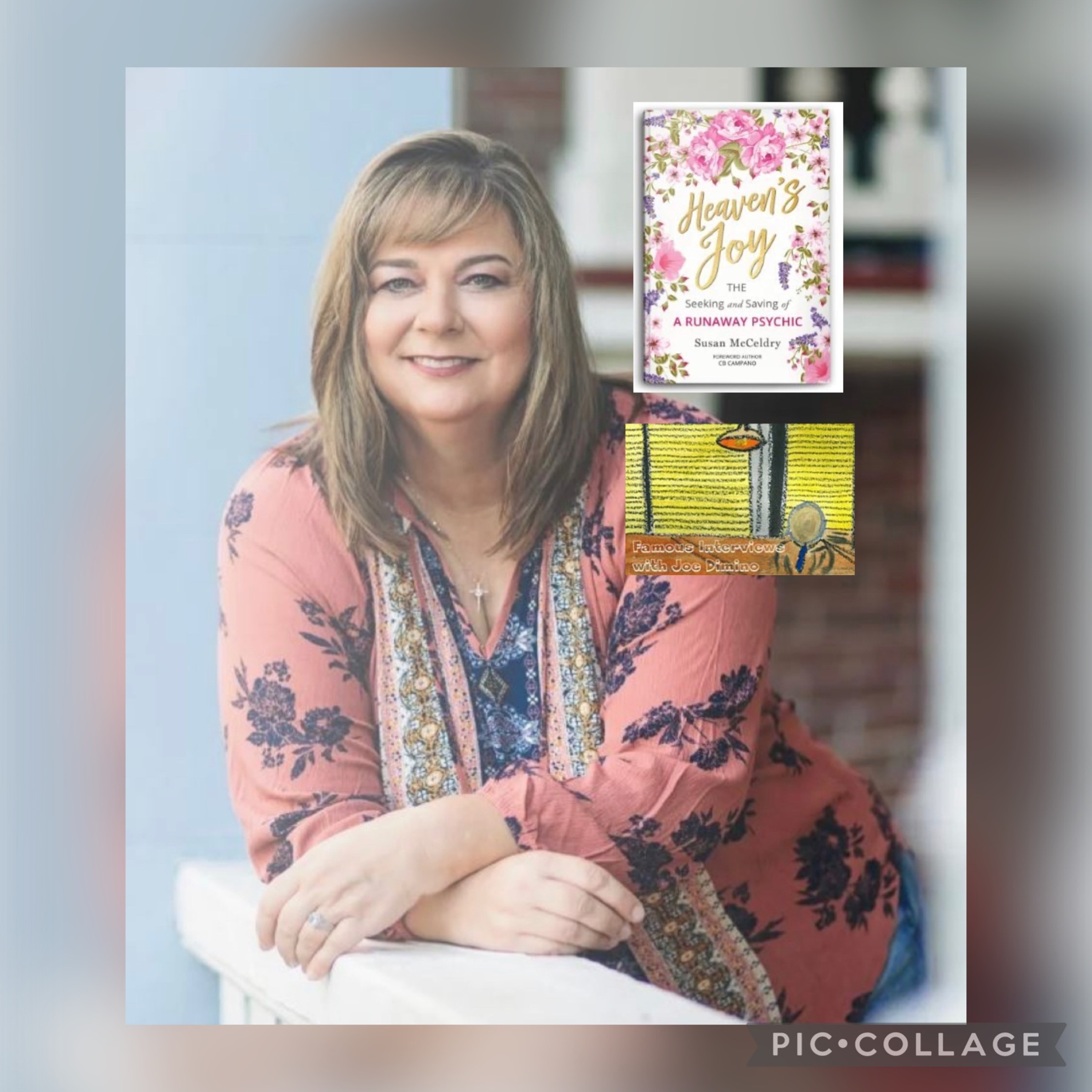 Published Author and Former Psychic Susan McCeldry Welcome to a new edition of the Famous Interviews with Joe Dimino se