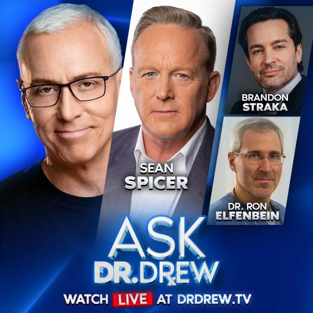 Brandon Straka’s 6AM FBI Raid & The Doctor Facing 50 Years In Federal Prison For Defying Biden COVID Mandates w/ Sean Spicer, Brandon Straka & Dr. Ron Elfenbein – Ask Dr. Drew episode artwork