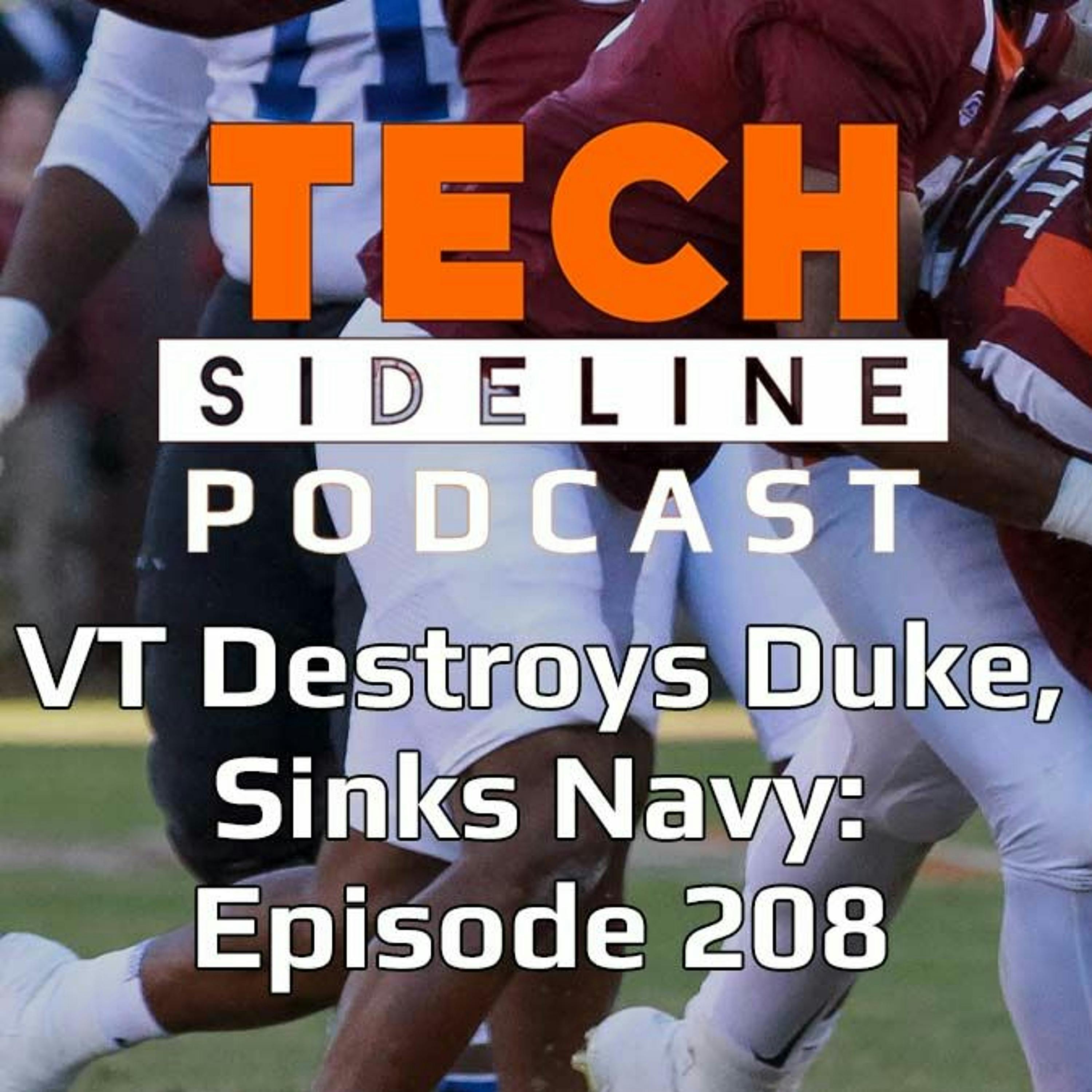 Virginia Tech Destroys Duke, Sinks Navy: Episode 208