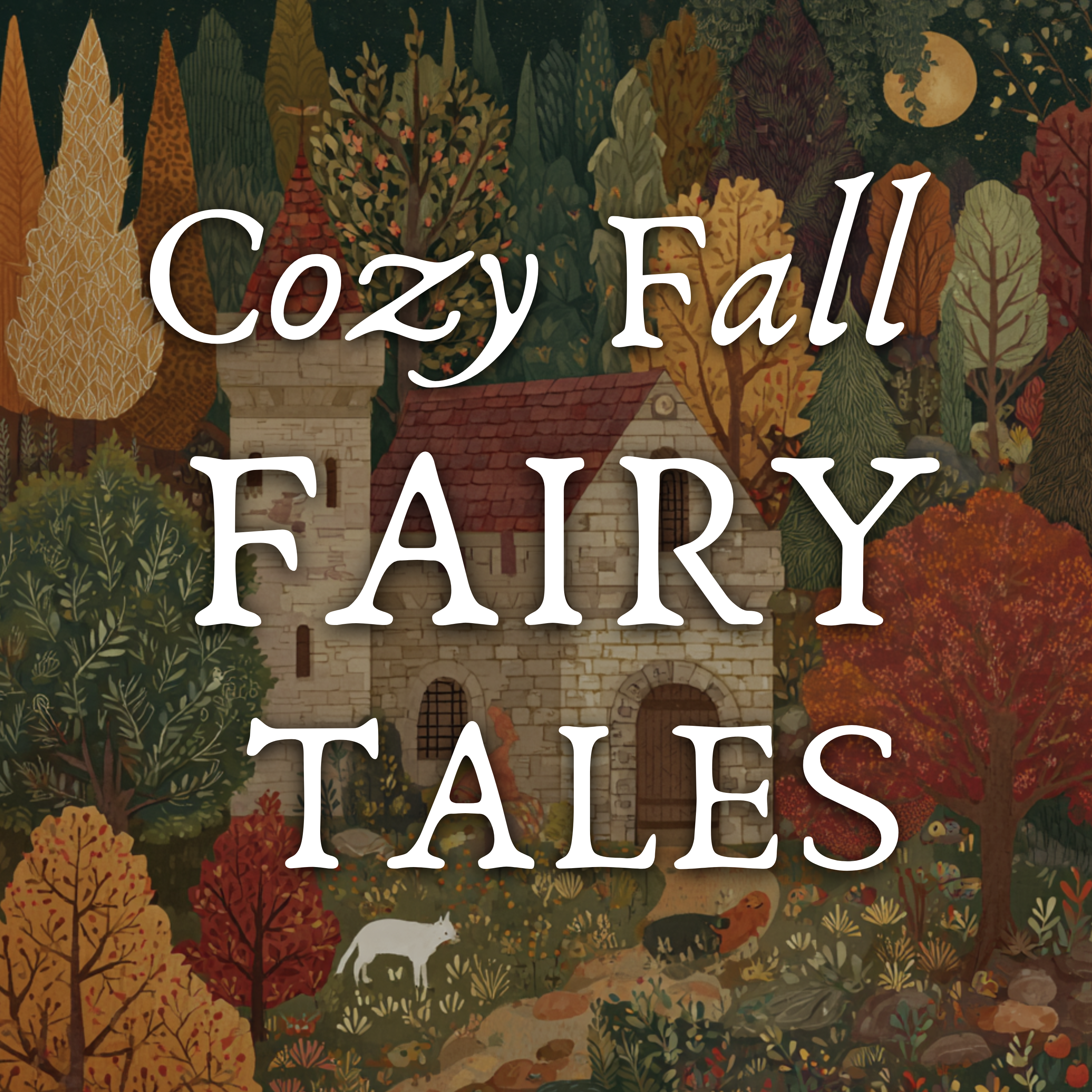 Fall & Autumn Fairytales and Poems (with Relaxing Fire sounds)