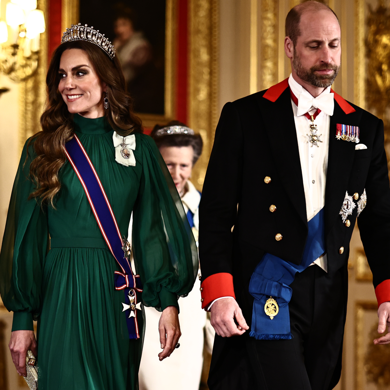 Royals bring glamour for state visit as Harry and Meghan face difficult week