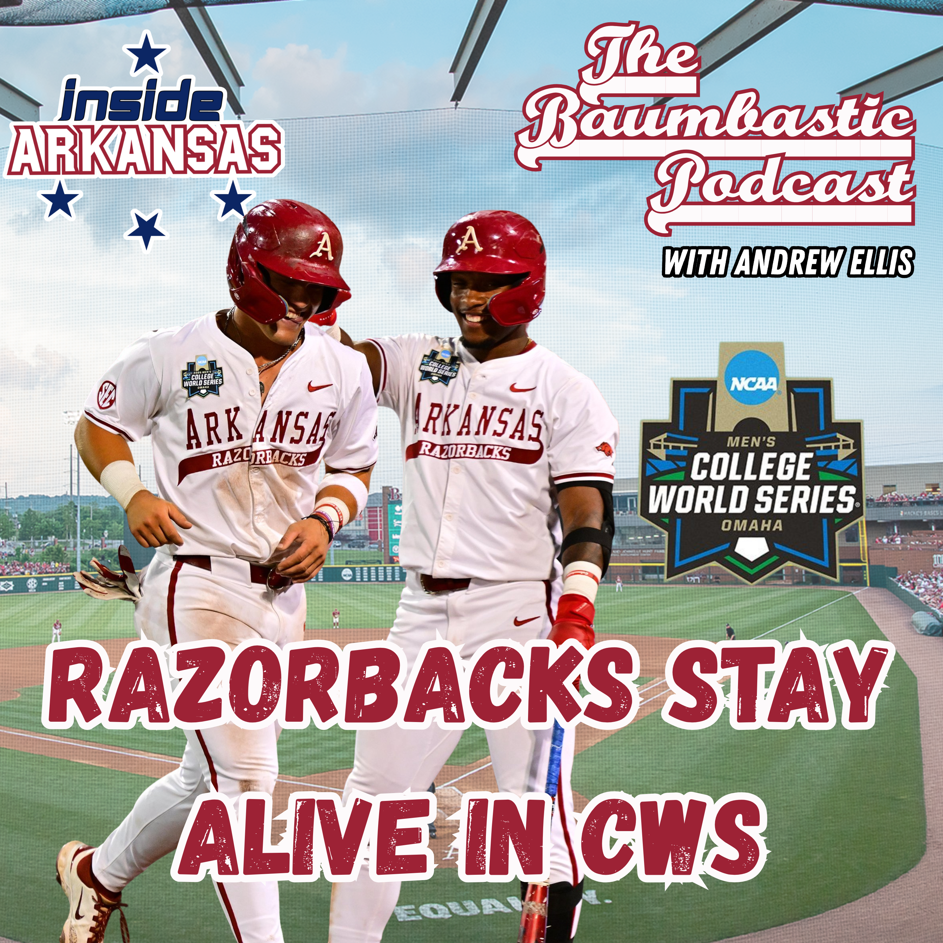 THE BAUMBASTIC POSTGAME: HOGS BEAT UCLA, STAY ALIVE IN CWS