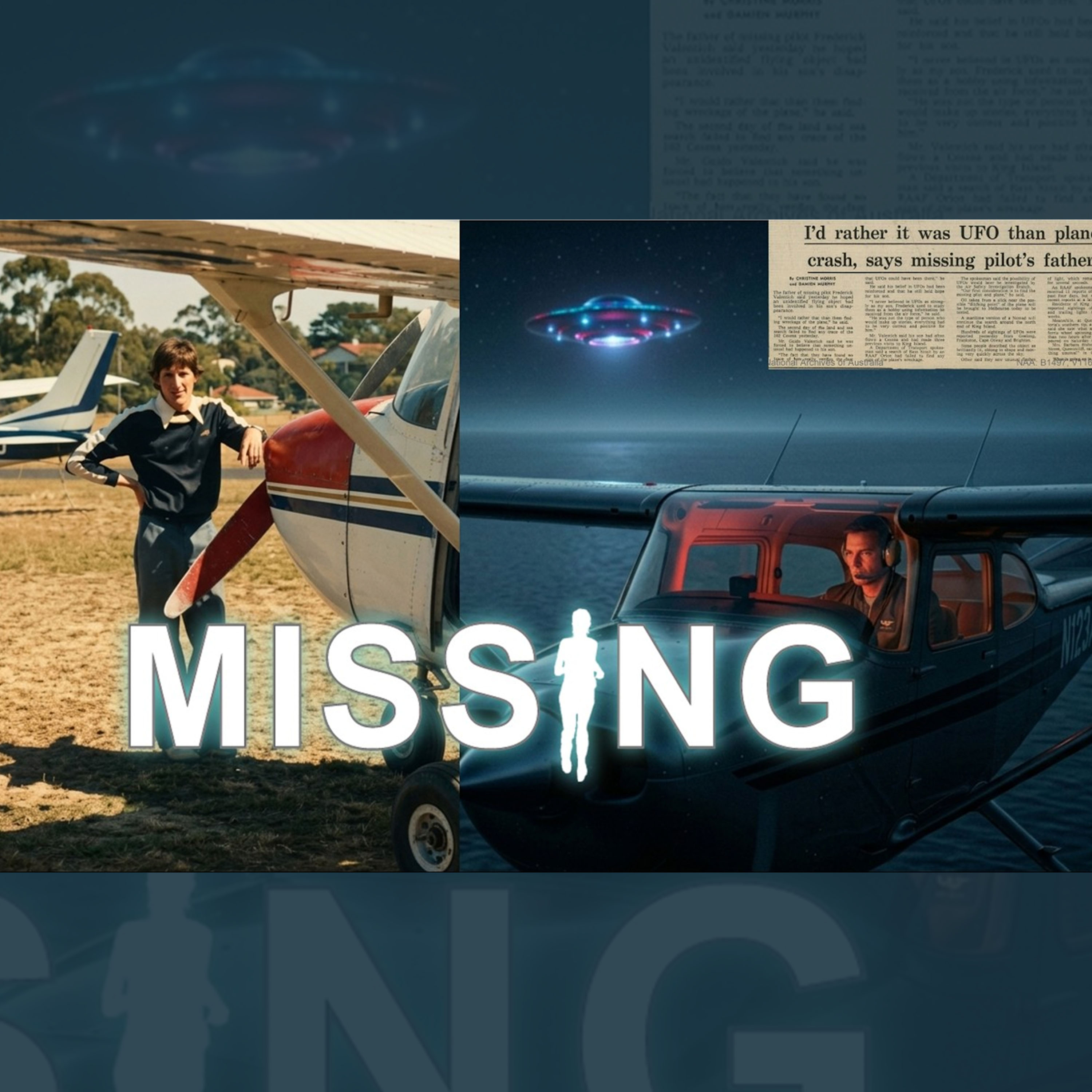 654 // From Missing - Frederick Valentich - UFO Mystery?