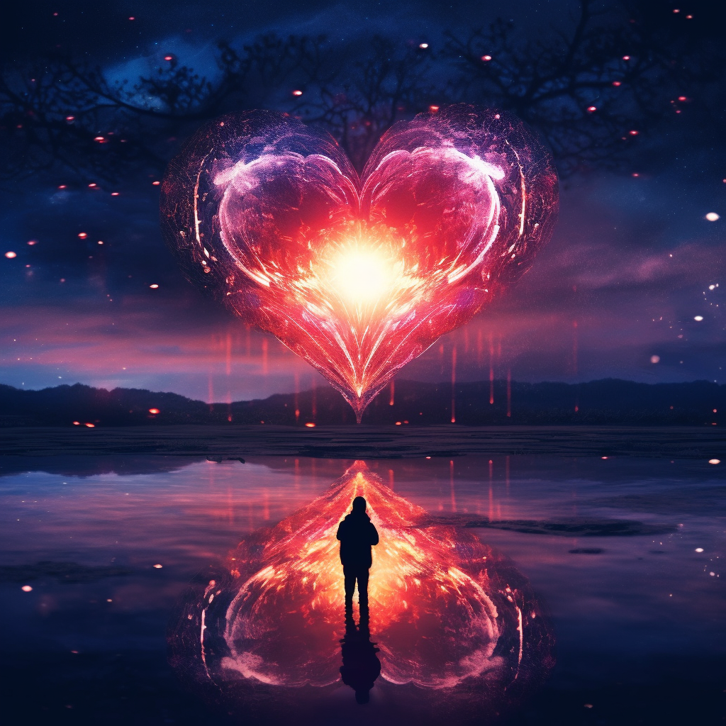 SELF LOVE NIGHT & RAIN | 528 Hz Healing Love Frequency Meditation & Sleep Music | Positive Energy