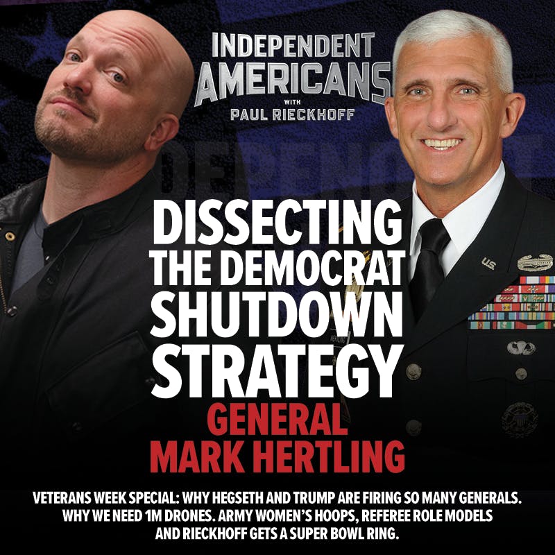 370. General Mark Hertling. Dissecting The Democrat Shutdown Strategy. Veterans Week Special: Why Hegseth and Trump Are Firing So Many Generals. Why We Need 1M Drones. Army Women’s Hoops, Referee Role Models and Rieckhoff Gets a Super Bowl Ring. 370. General Mark Hertling. Dissecting The Democrat Shutdown Strategy. Veterans Week Special: Why Hegseth and Trump Are Firing So Many Generals. Why We Need 1M Drones. Army Women’s Hoops, Referee Role Models and Rieckhoff Gets a Super Bowl Ring.