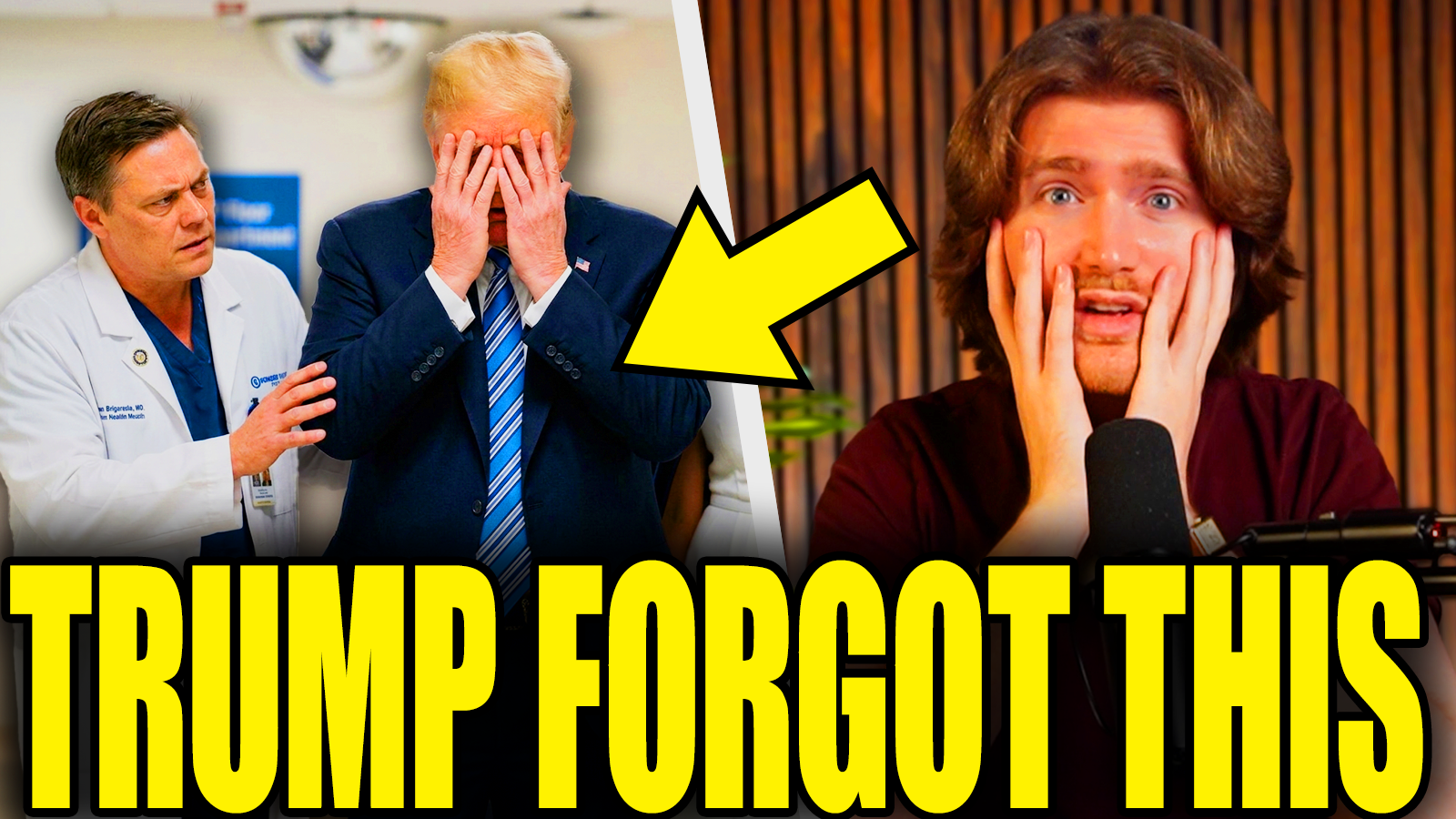 Trump Caught Forgetting Presidency During Hospital Visit episode artwork