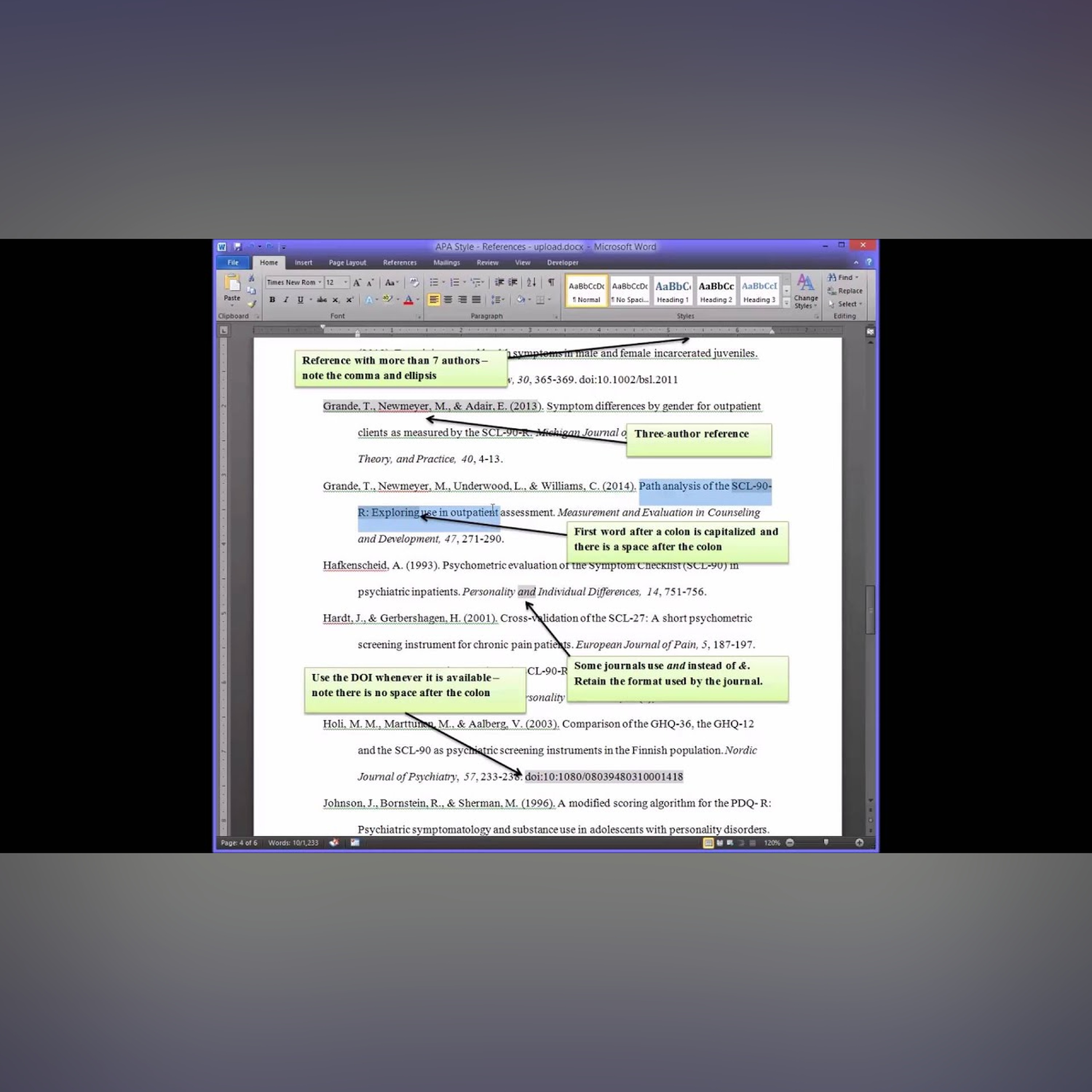 APA Style - References episode artwork