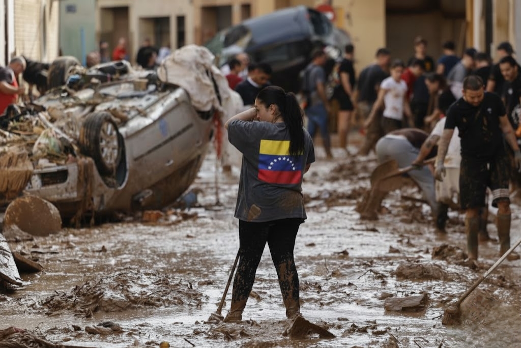 Víctimas del chavismo y de la Dana