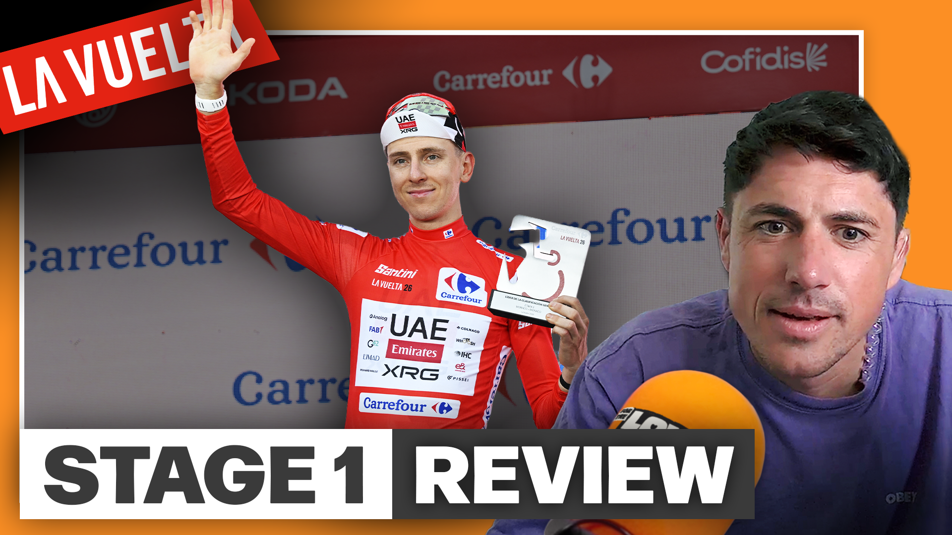 Pogačar Wins Stage 1 by NINE TENTHS of a second | Vuelta a España Stage 1 Breakdown