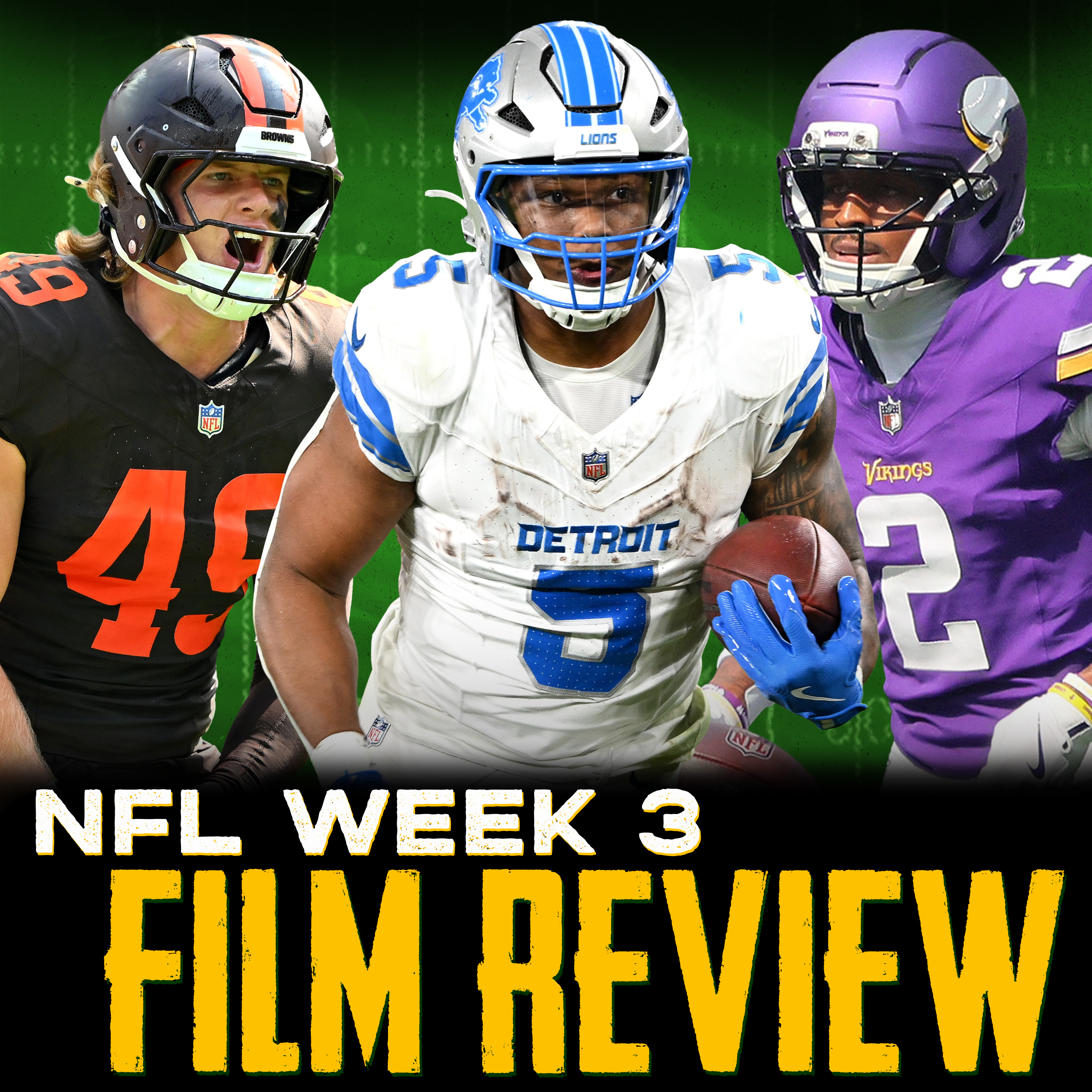 Week 3 Film Review: Lions Run Over Ravens, Vikings Defensive Shape-Shifting + More