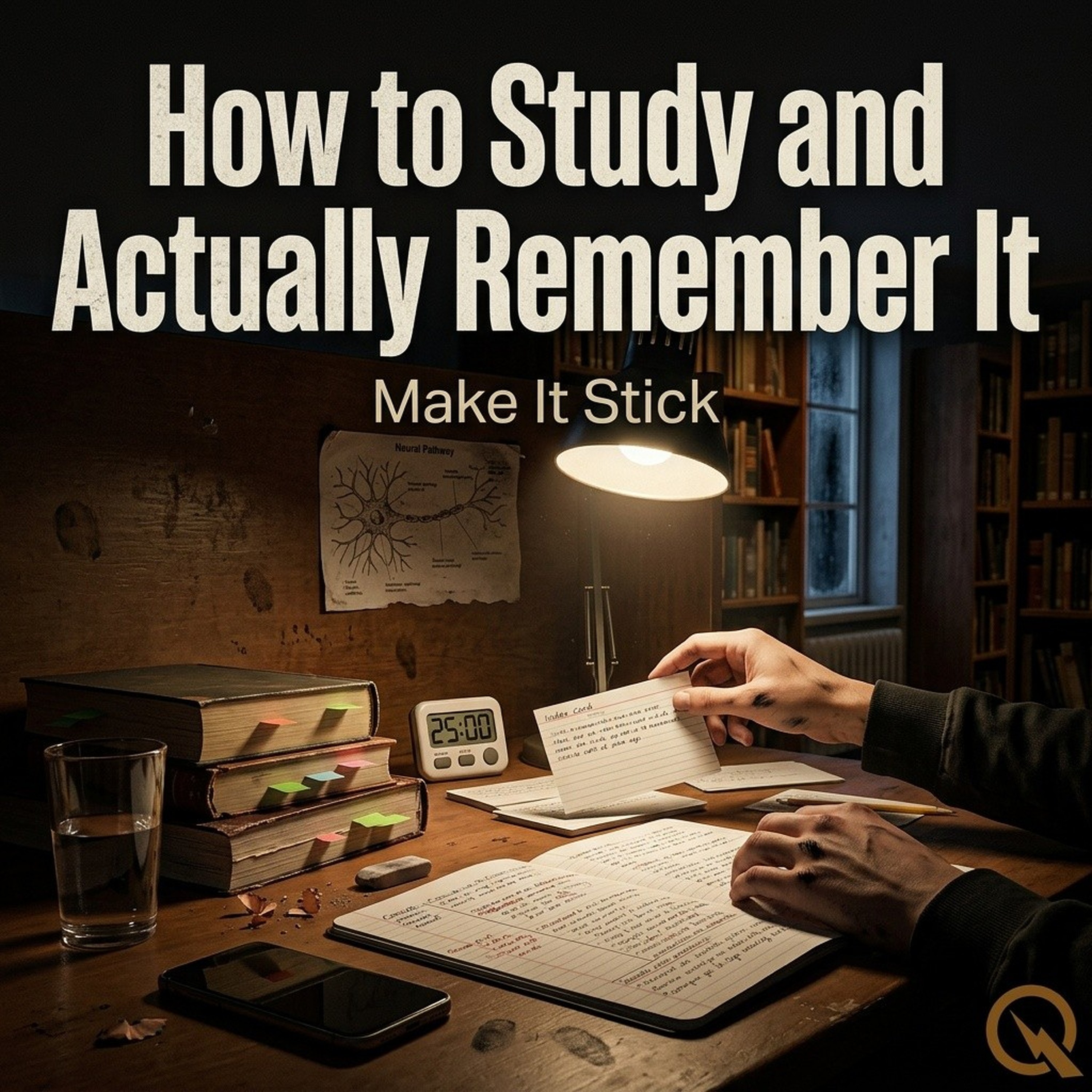 How to Study and Actually Remember It