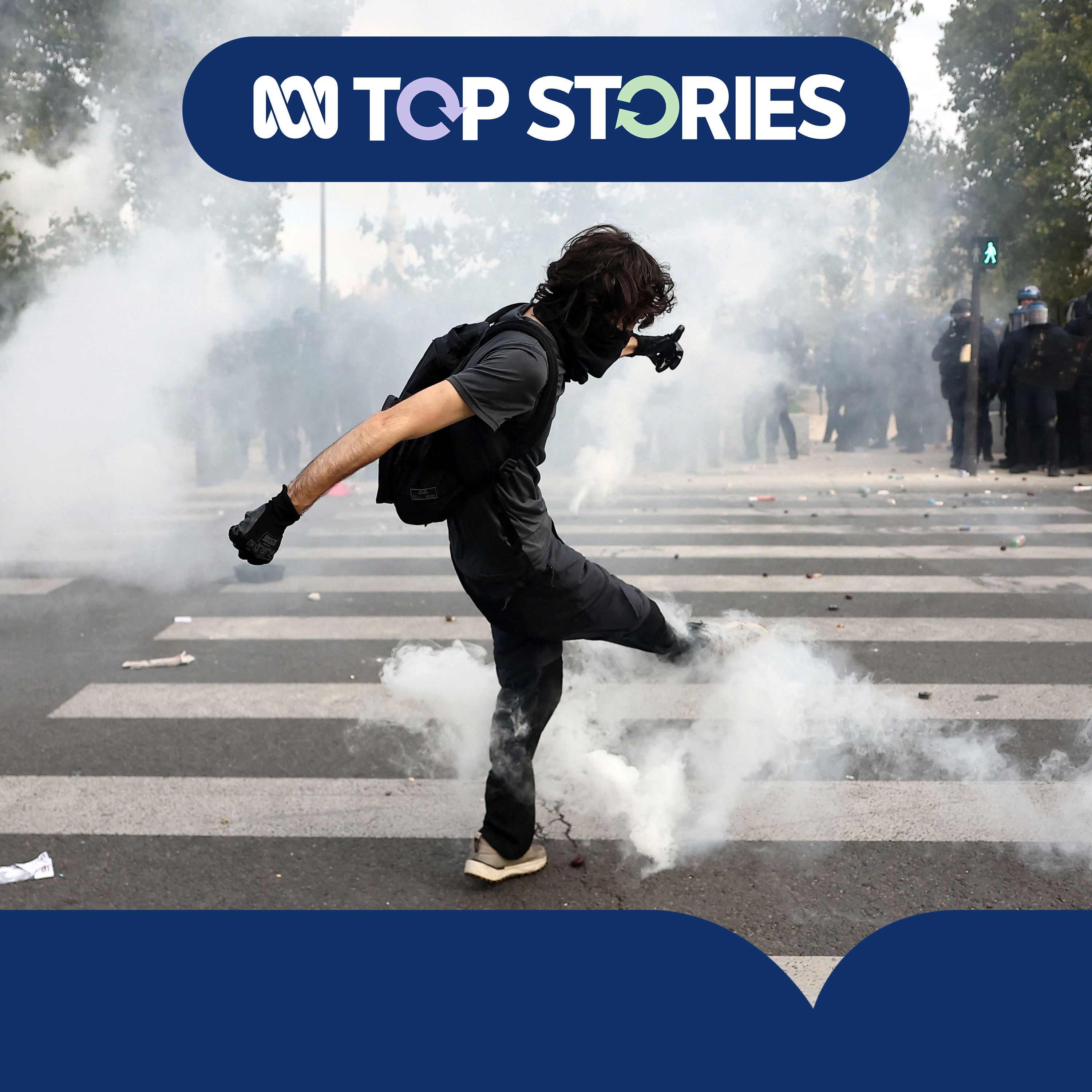 Why are French high school students protesting? episode artwork