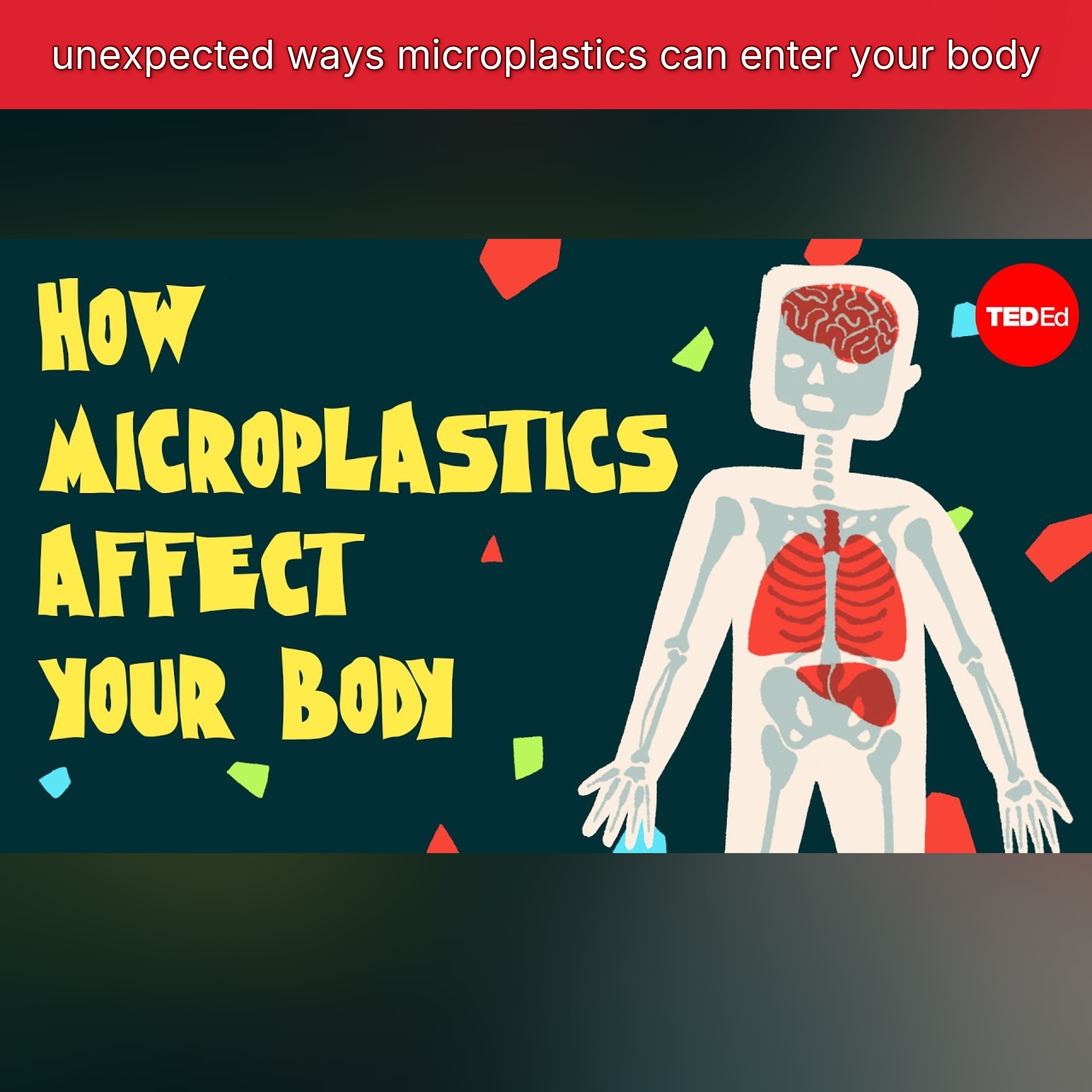 unexpected ways microplastics can enter your body episode artwork