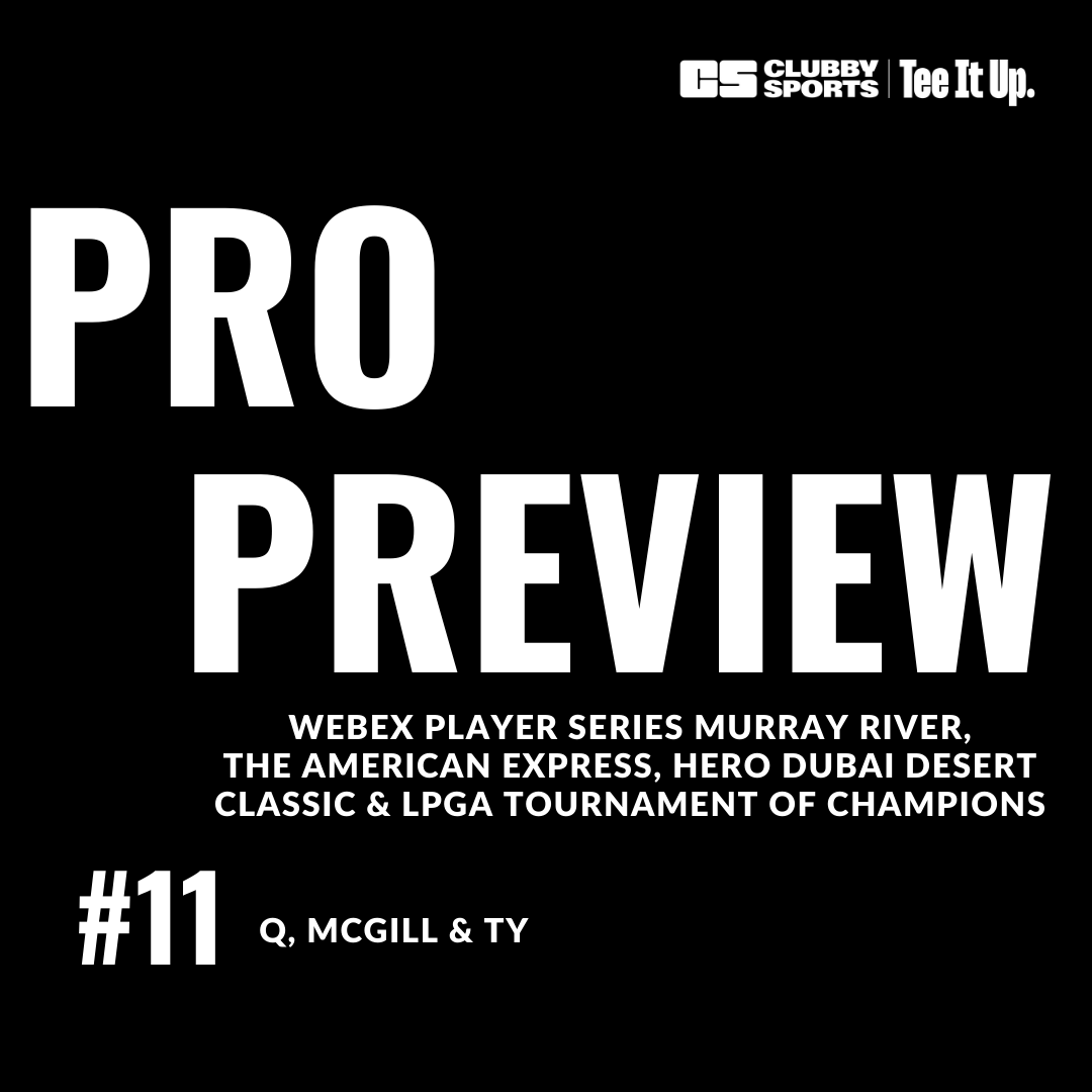 WEBEX Player Series Murray River, American Express, Hero Desert Classic & LPGA Tournament of Champions episode artwork