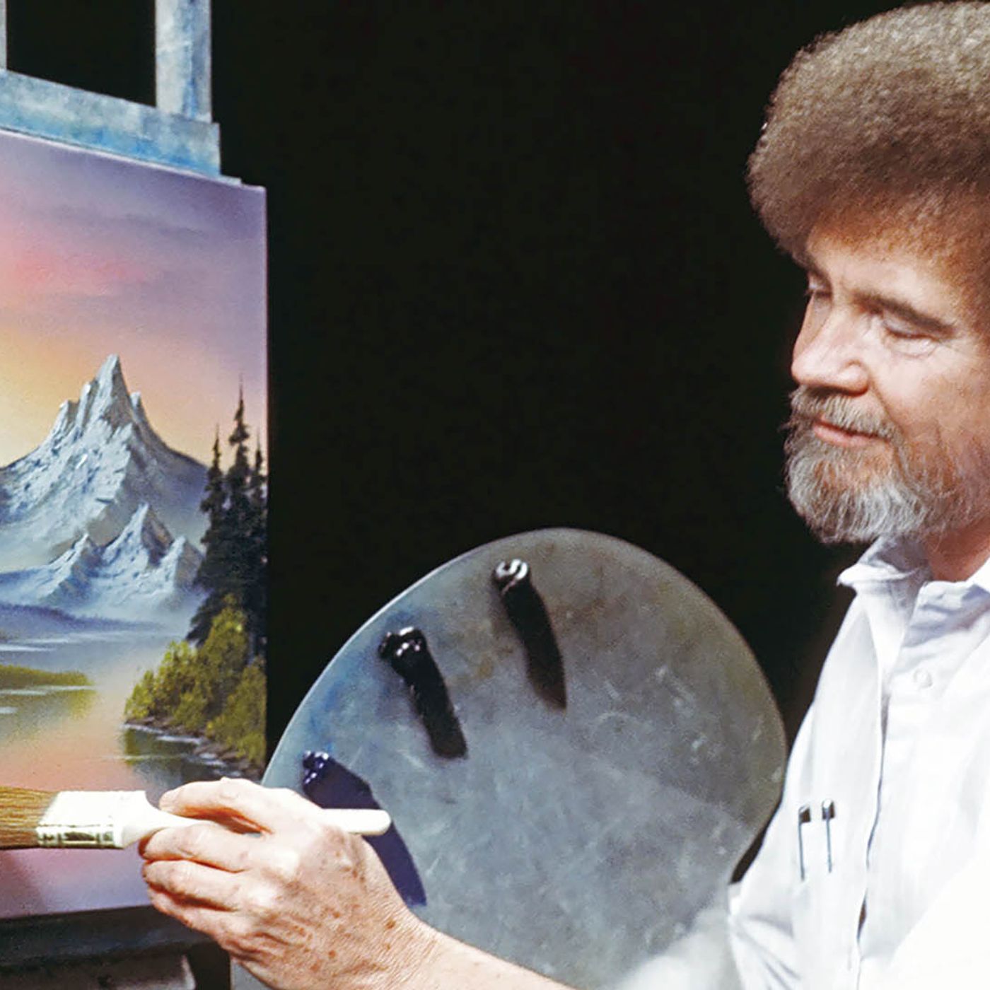 Bob Ross, il volto televisivo della gioia di dipingere episode artwork