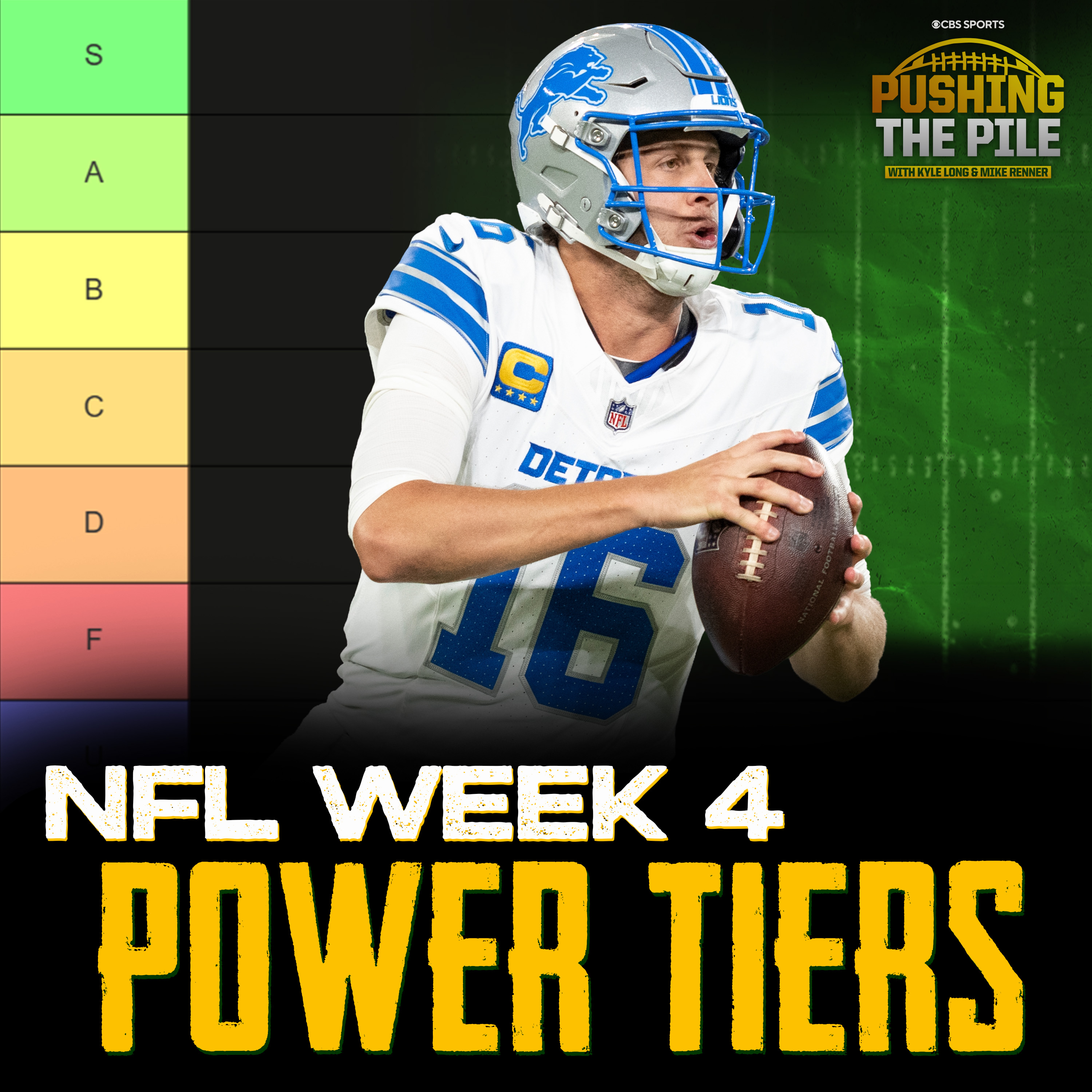 Week 4 NFL Power Ranking Tiers: Lions Back on Top, Cowboys Missing defense, Raiders Missing Offense