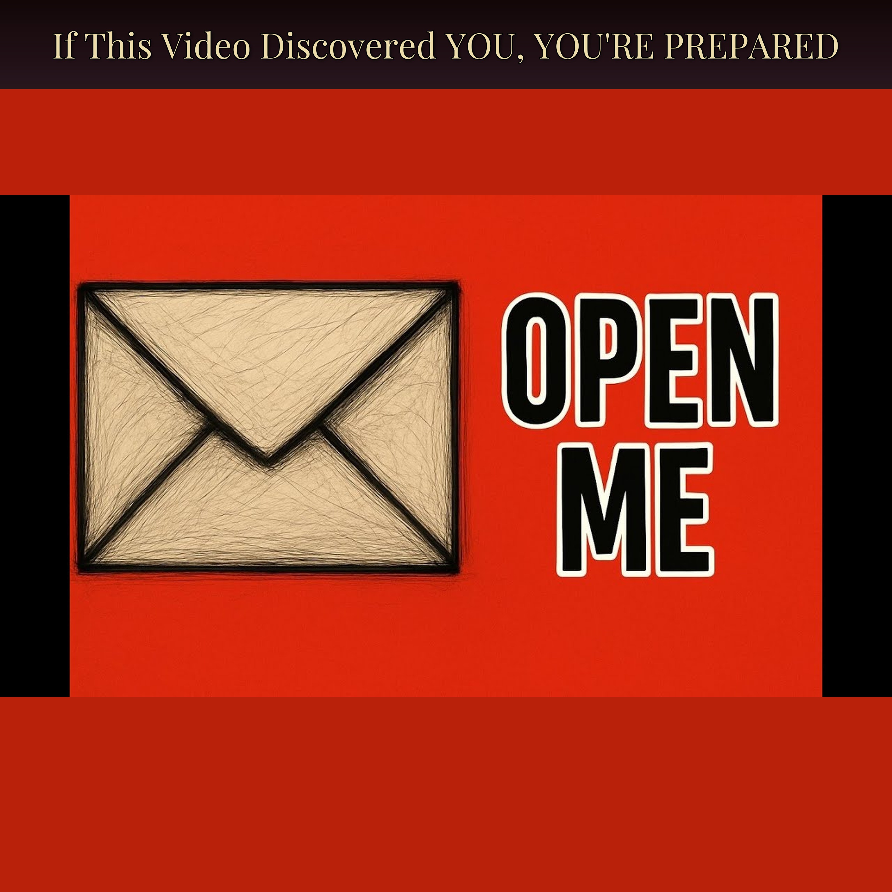 If This Video Discovered YOU, YOU'RE PREPARED