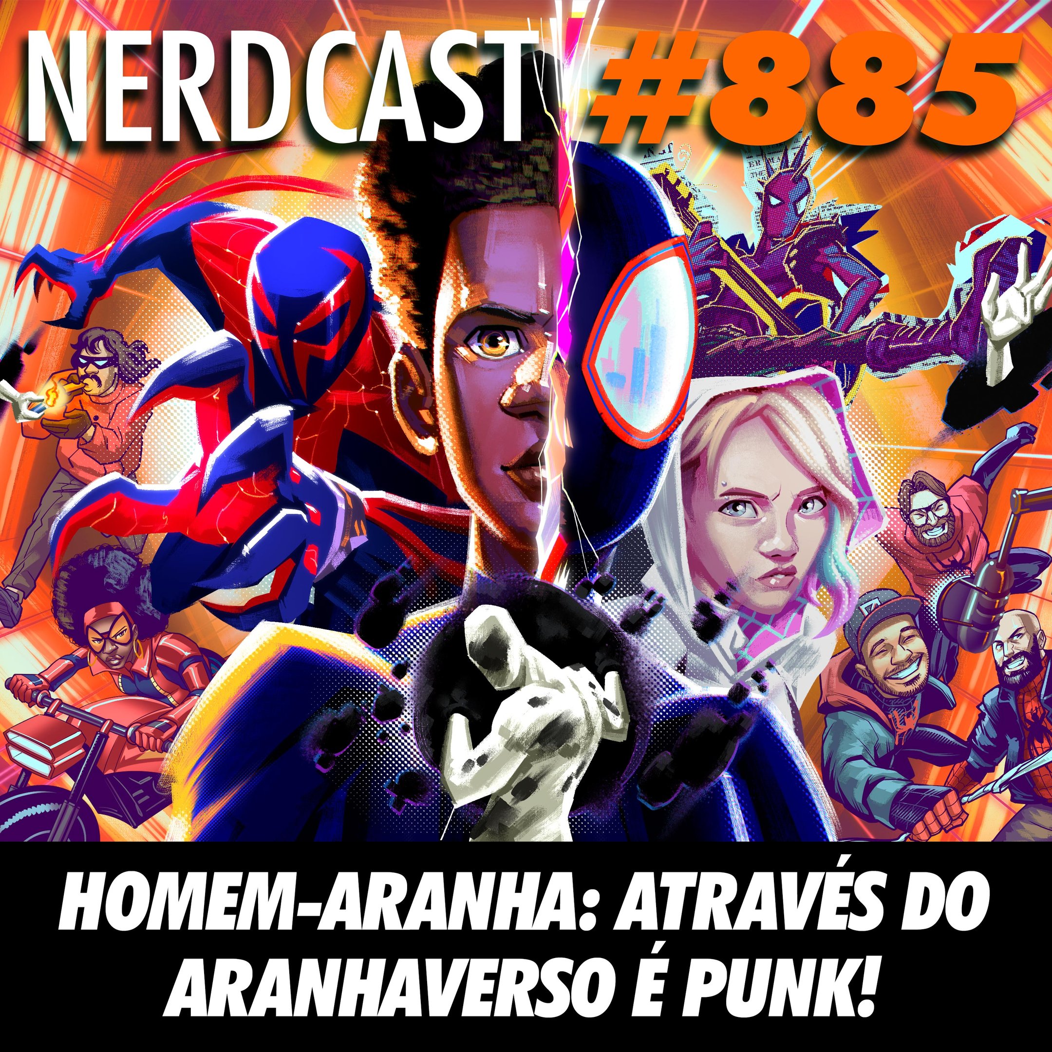 NerdCast 885 - Homem-Aranha: Através do Aranhaverso é punk!