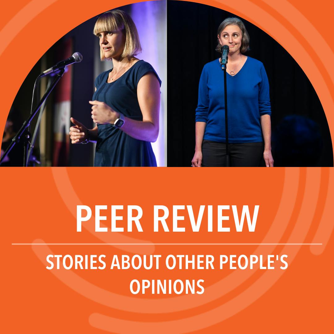 Peer Review: Stories about other people's opinions