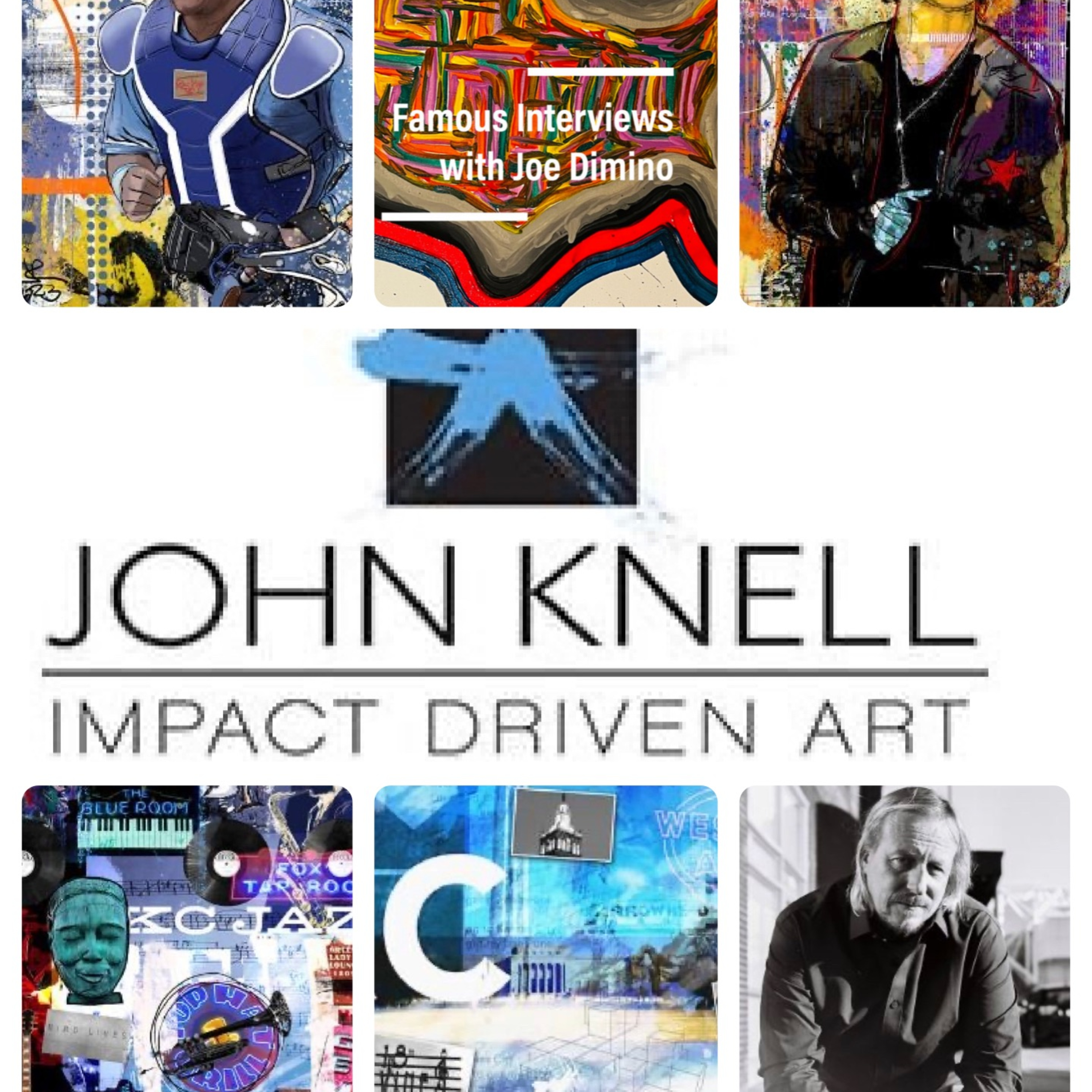 Kansas City-based Visual Artist & Graphic Designer John Knell episode artwork
