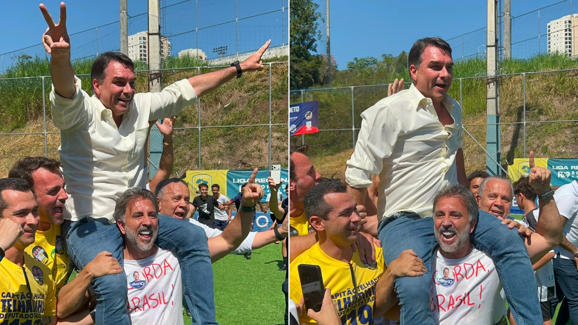 Flávio Bolsonaro inicia campanha à Presidência em São Paulo ao lado de Ricardo Nunes episode artwork