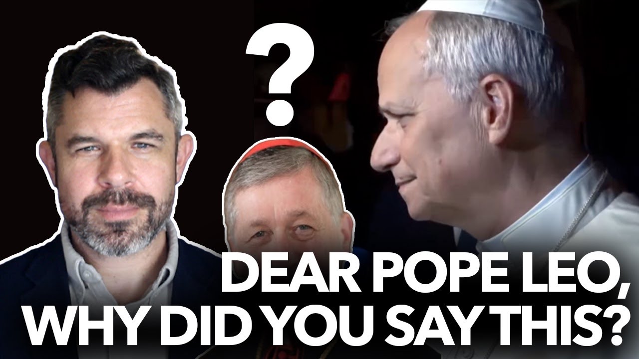 1258: Dear Pope Leo, Why did you say this? Cupich Award Controversy – Dr. Taylor Marshall