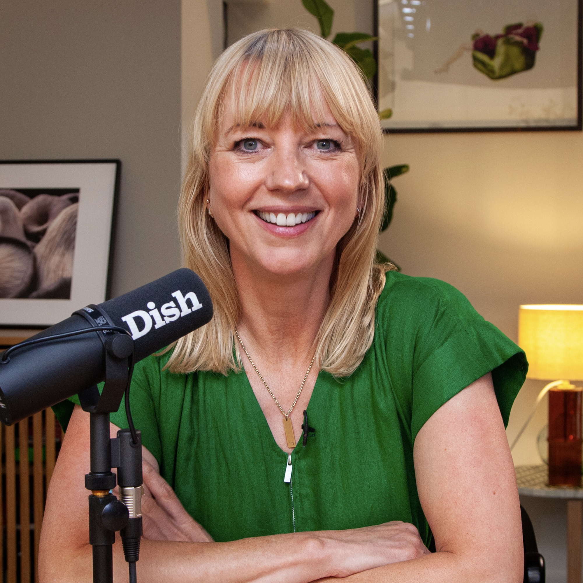 Sara Cox, mackerel with a watermelon rojak and a rosé