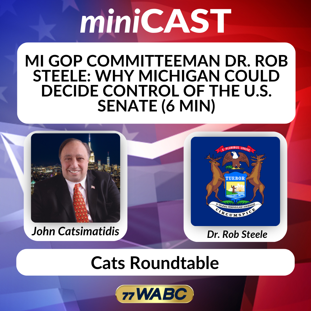 MI GOP Committeeman Dr. Rob Steele: Why Michigan Could Decide Control of the U.S. Senate (6 min) episode artwork