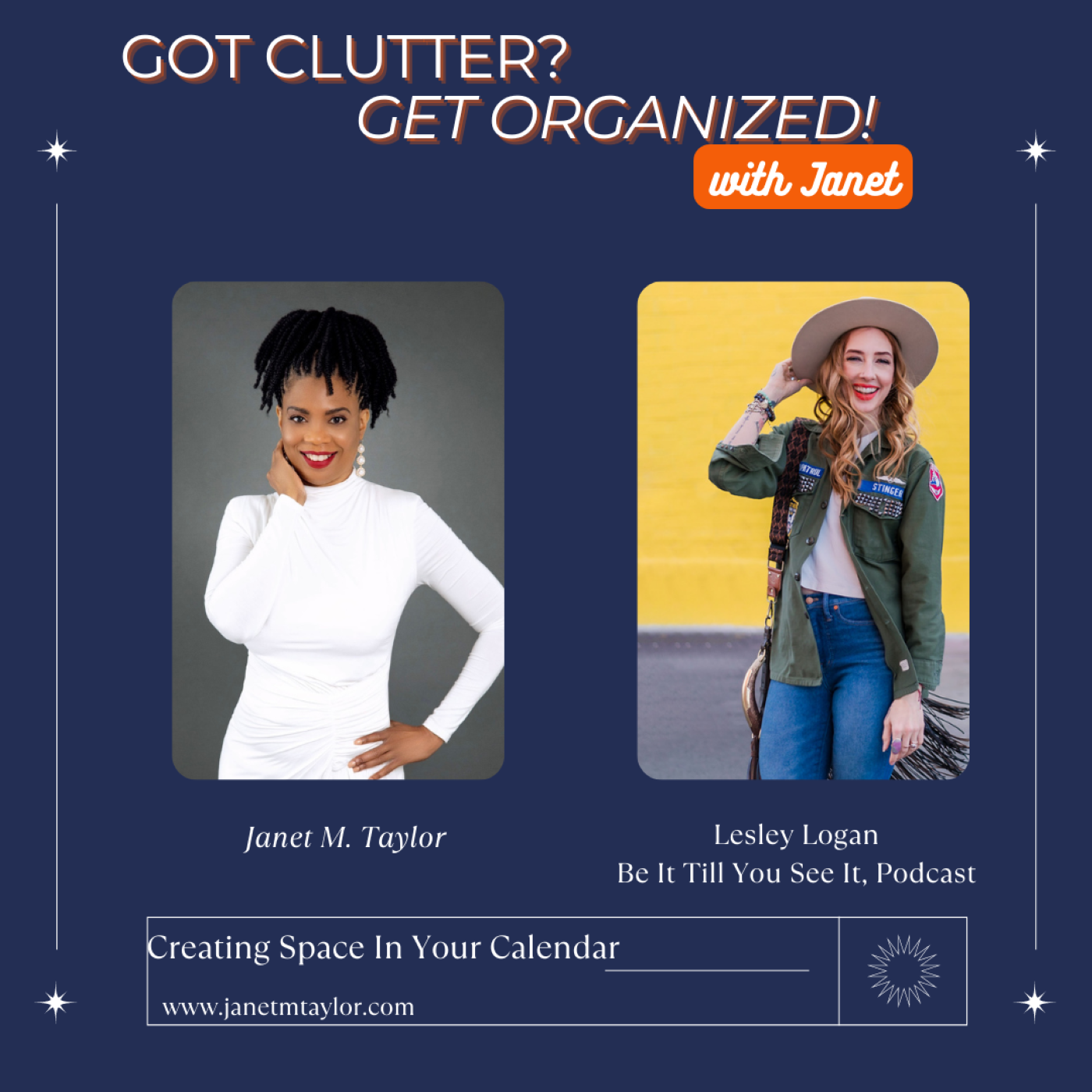 Got Clutter? Get Organized! with Janet