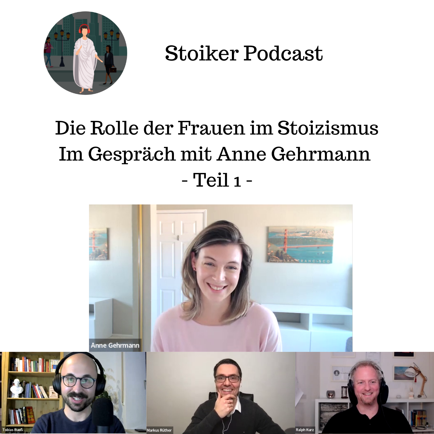 #23 Die Rolle der Frauen im Stoizismus - im Gespräch mit Anne Gehrmann - Teil 1