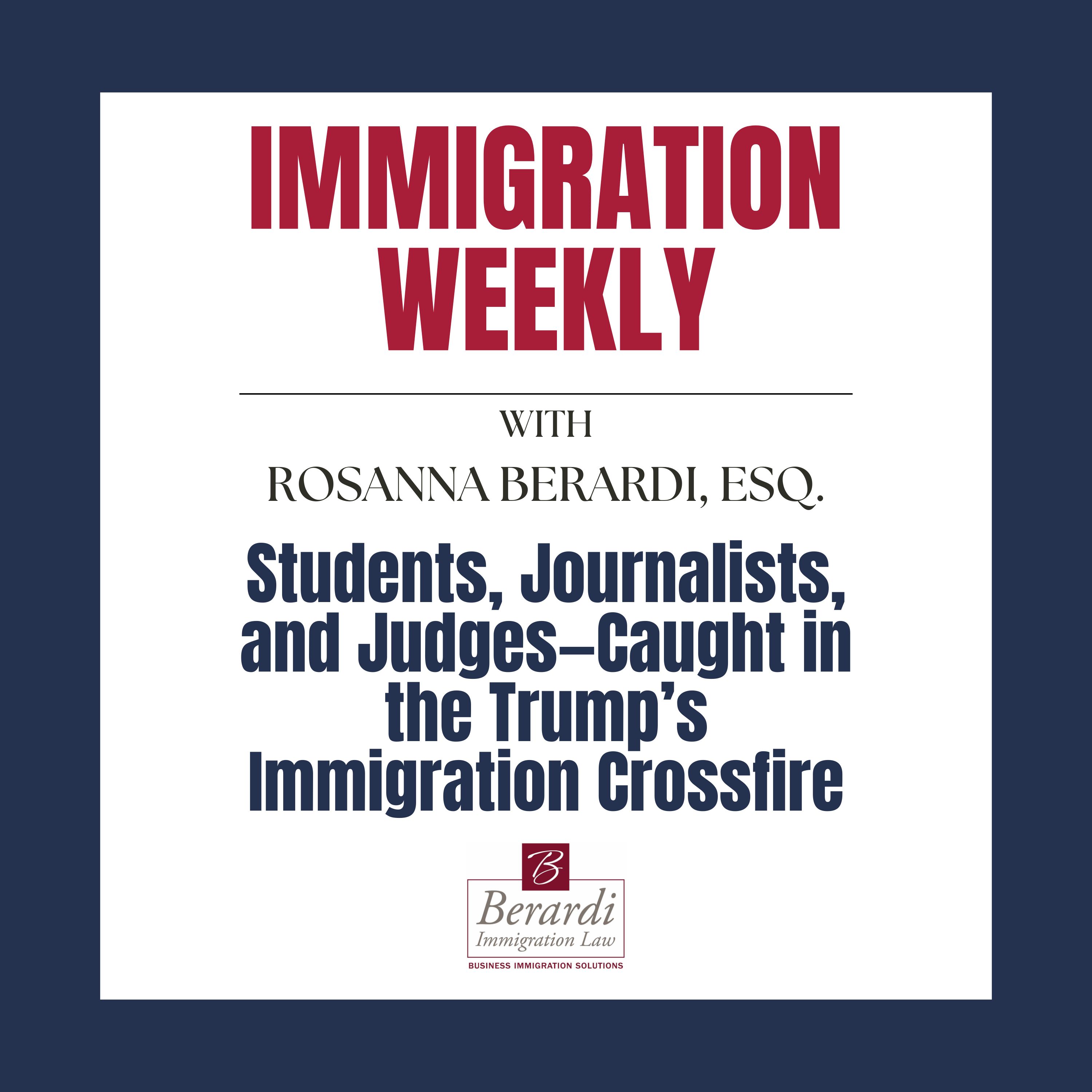 Students, Journalists, and Judges—Caught in the Trump’s Immigration Crossfire episode artwork