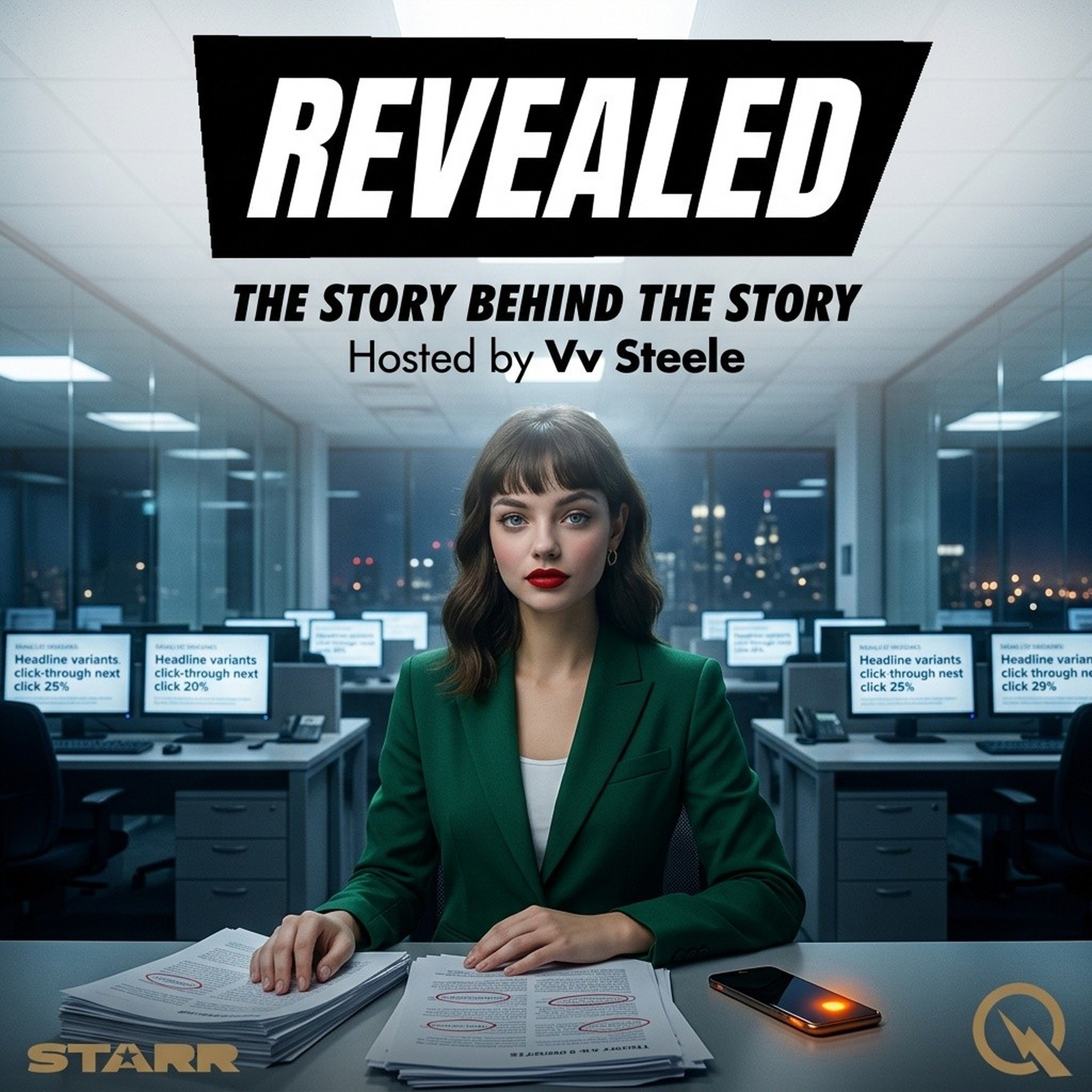 Revealed podcast artwork