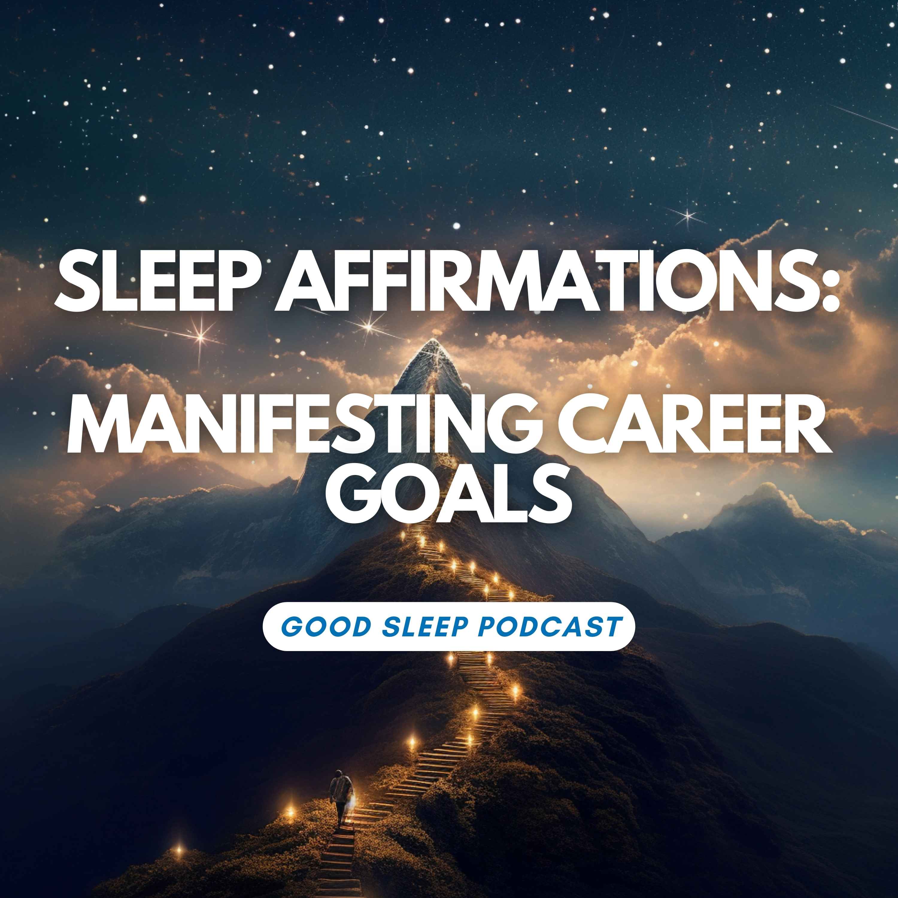 WITH MUSIC - Achieve Career Goals: Nightly Manifestation Affirmations