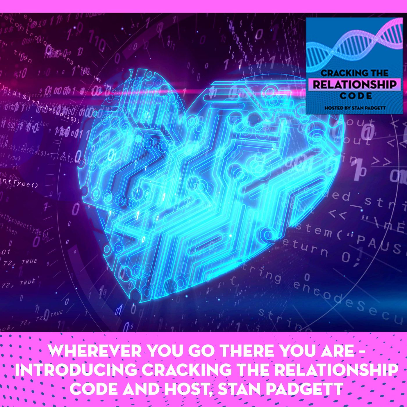 Wherever You Go There You Are – Introducing Cracking The Relationship Code And Host, Stan Padgett. episode artwork