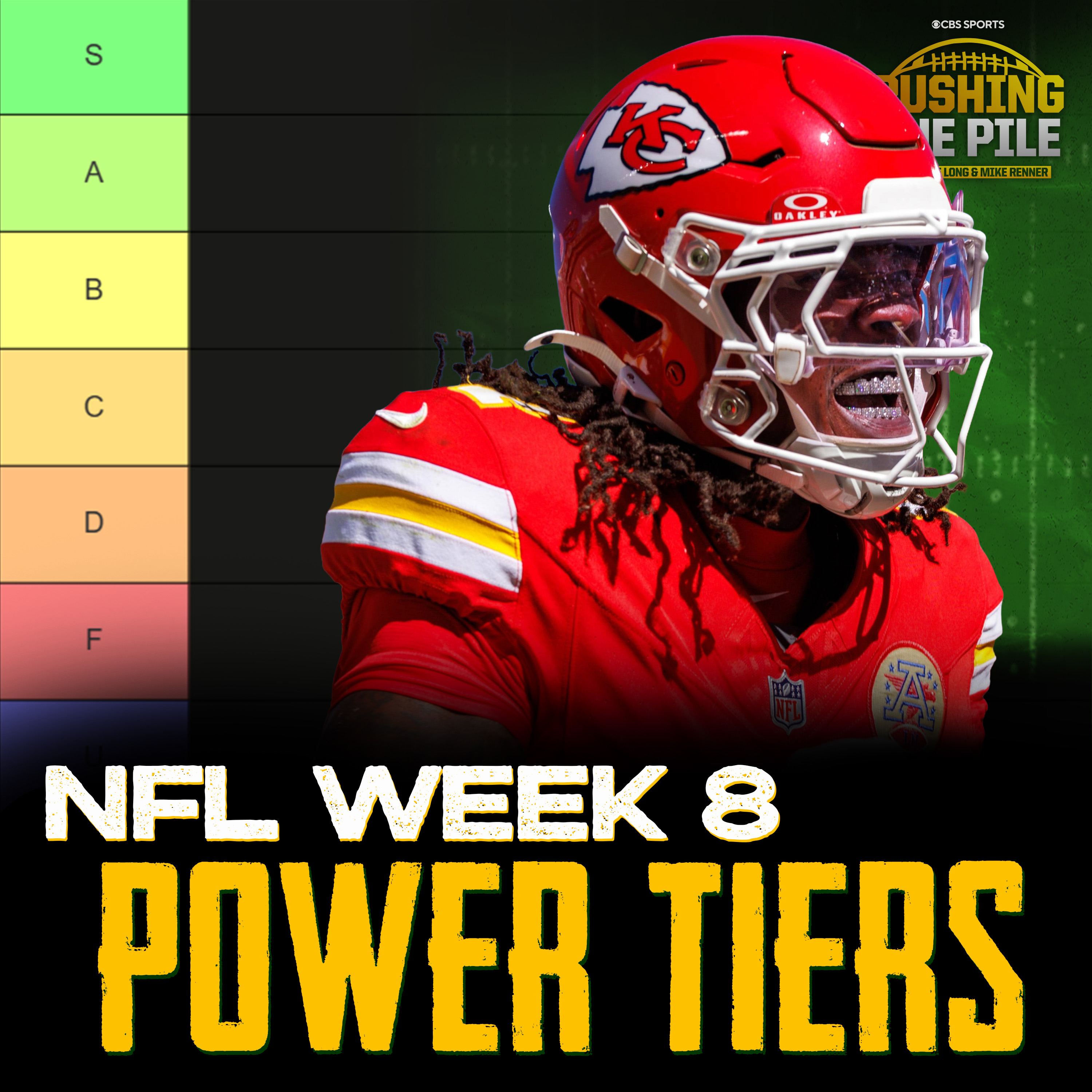 Week 8 NFL Power Ranking Tiers: Chiefs Back on Top, How are the 49ers Above .500, Raiders Full Rebuild