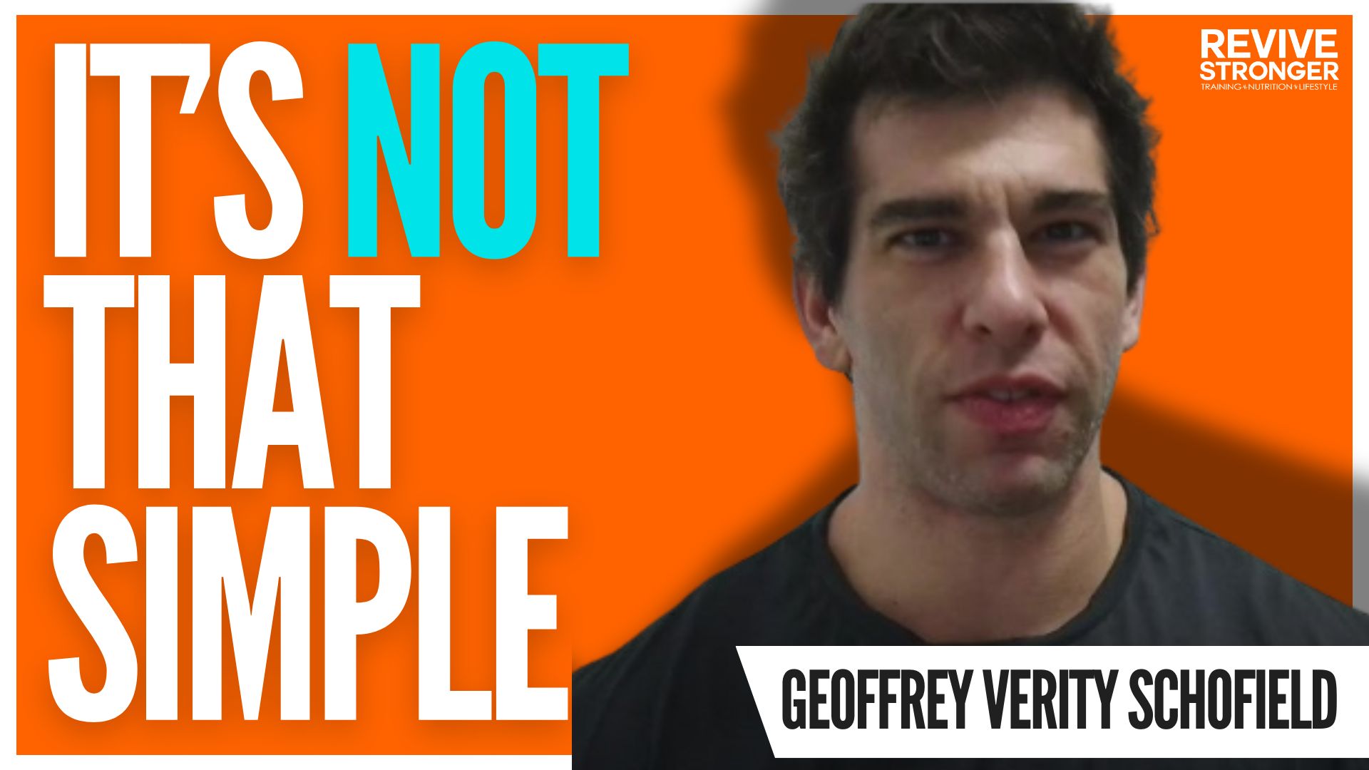 What Advanced Lifters Get Wrong About Training & Science - Geoffrey Verity Schofield