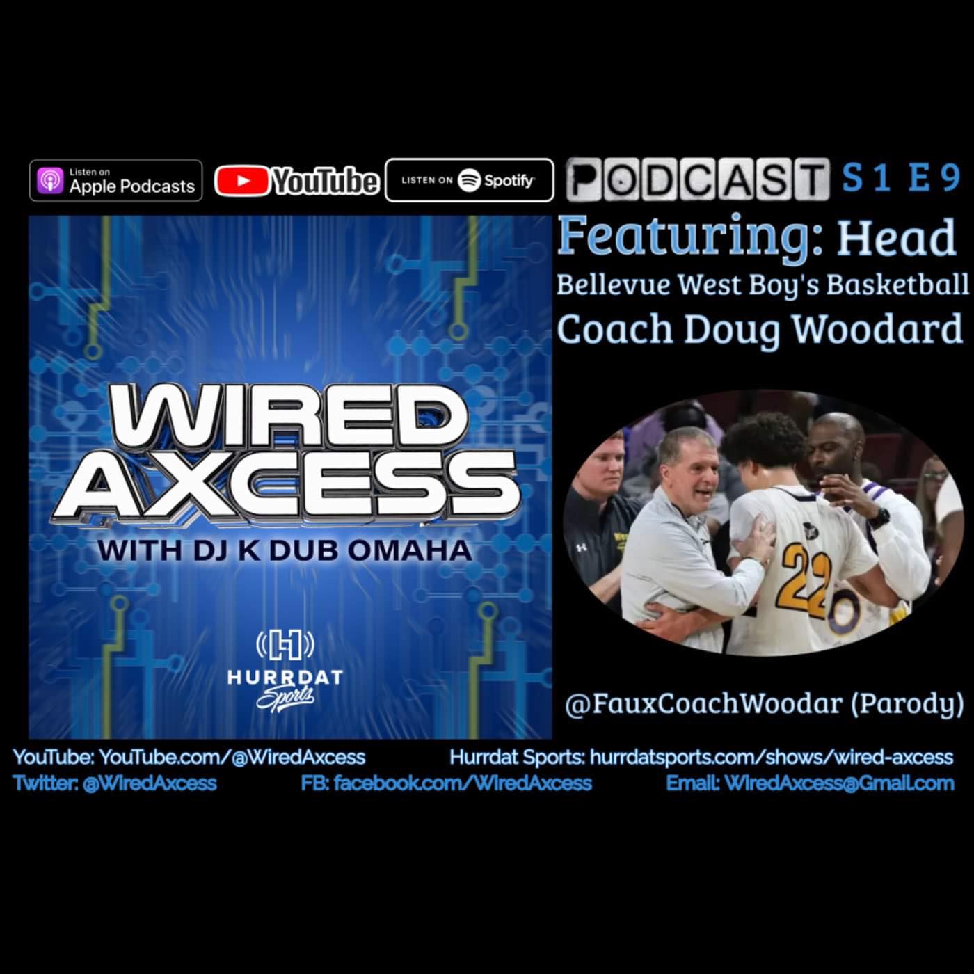 S 1 E 9 Bellevue West Boys Retired Basketball Coach Doug Woodard  - Do The Next Right Thing:  Leaving a Legacy to Remember 25+ Years In The Making episode artwork