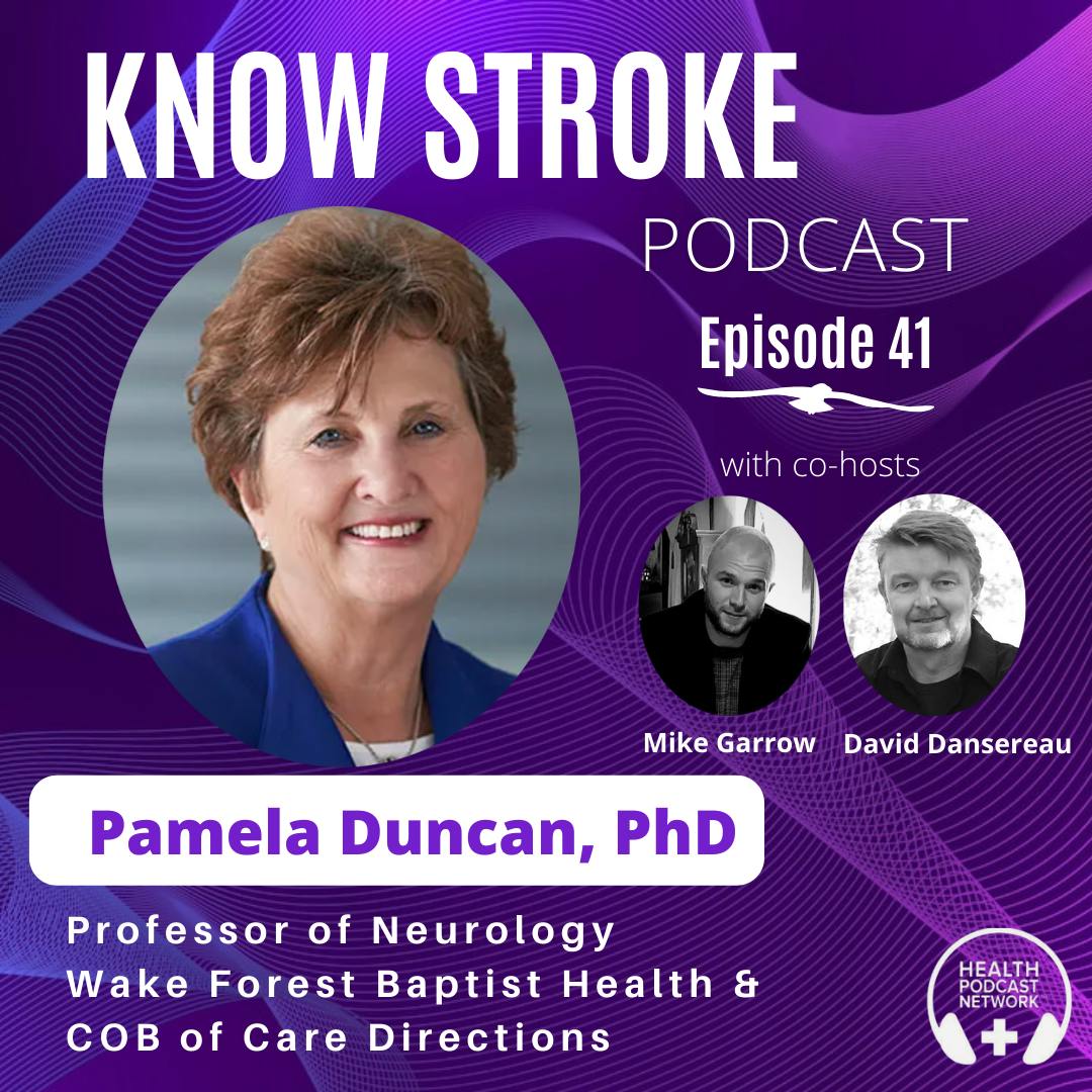 “Houston, we have a problem” – Interview with world renowned stroke expert, Pamela Duncan PhD.