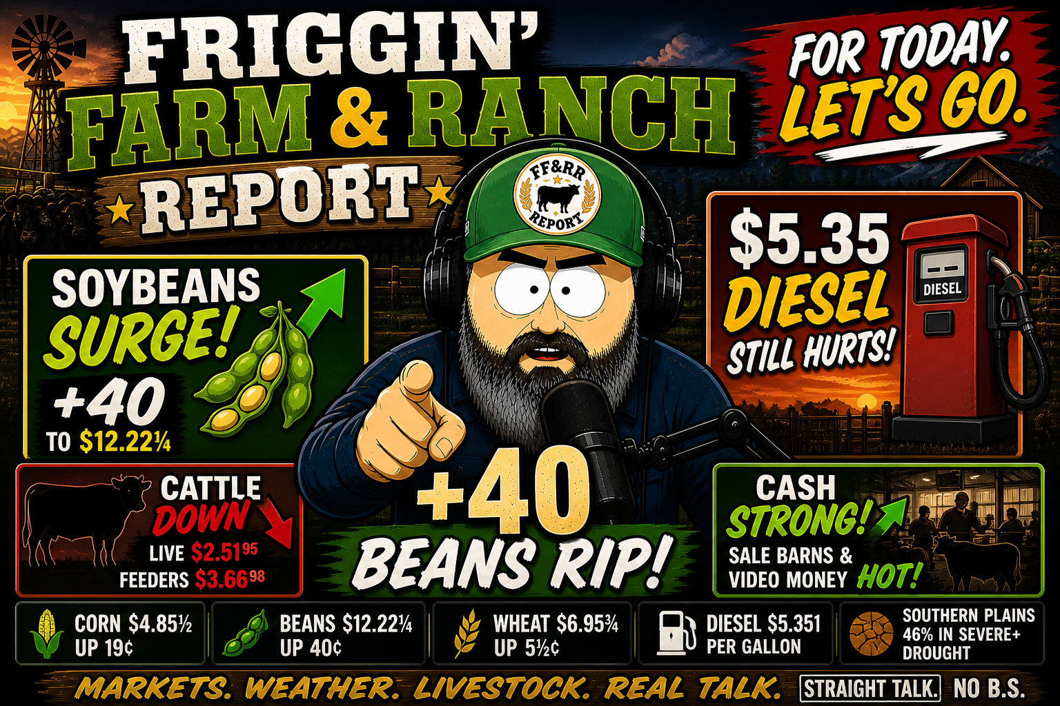 Cash Still King, Feed Still High — Friggin’ Farm & Ranch Report (5/4/26)