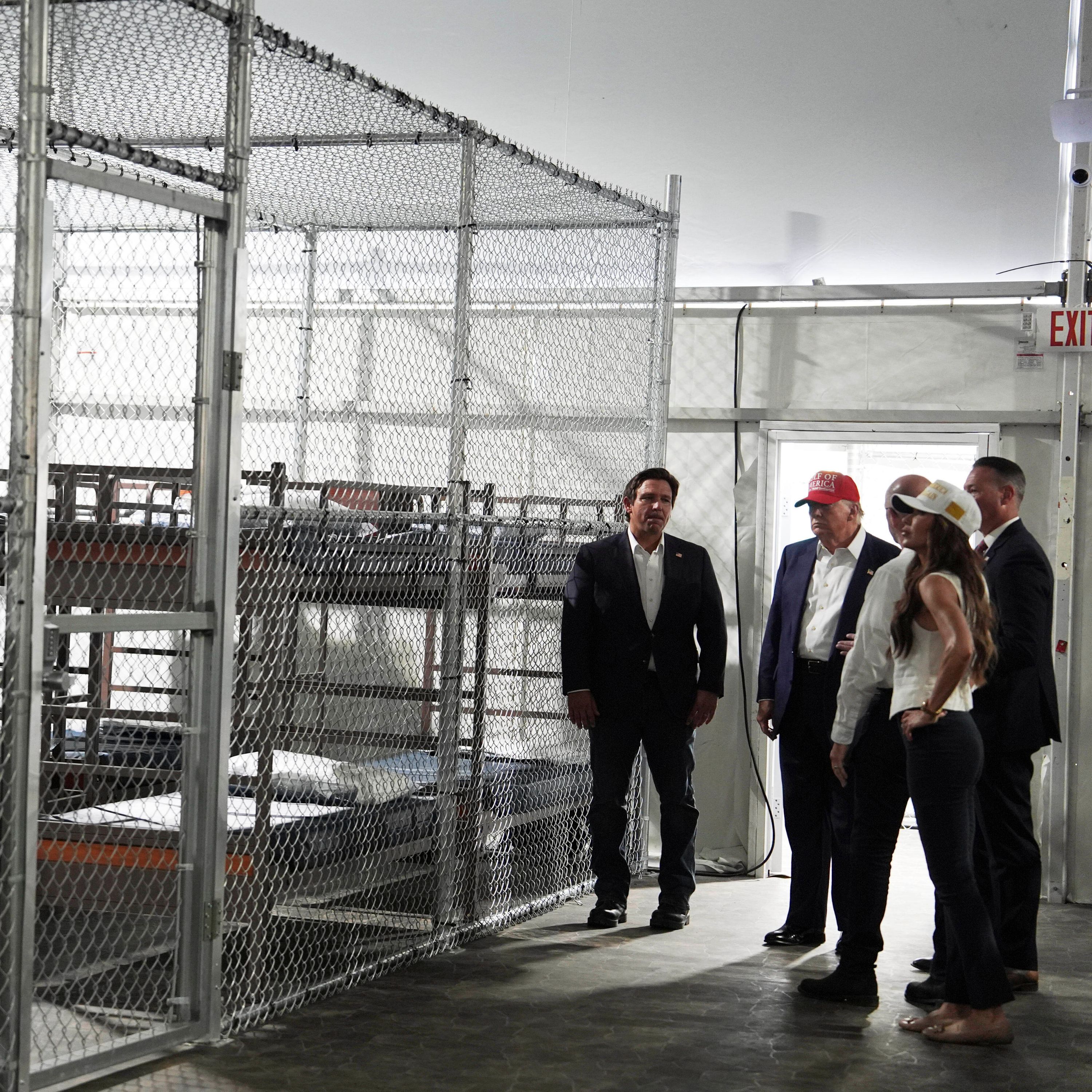 ‘Alligator Alcatraz’ Migrant Site Sparks National Backlash