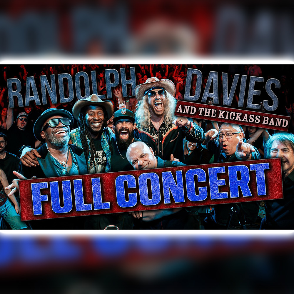 #864 Randolph Davies and the Kickass Band | The Official Concert ‪@adamraycomedy