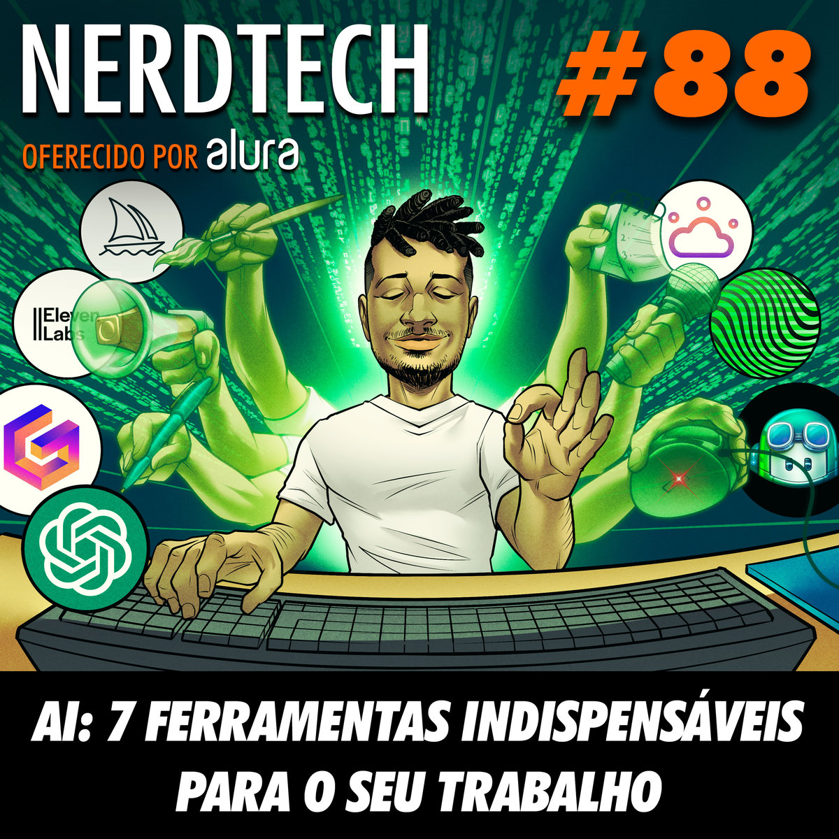 NerdTech 88 - AI: 7 ferramentas indispensáveis para o seu trabalho
